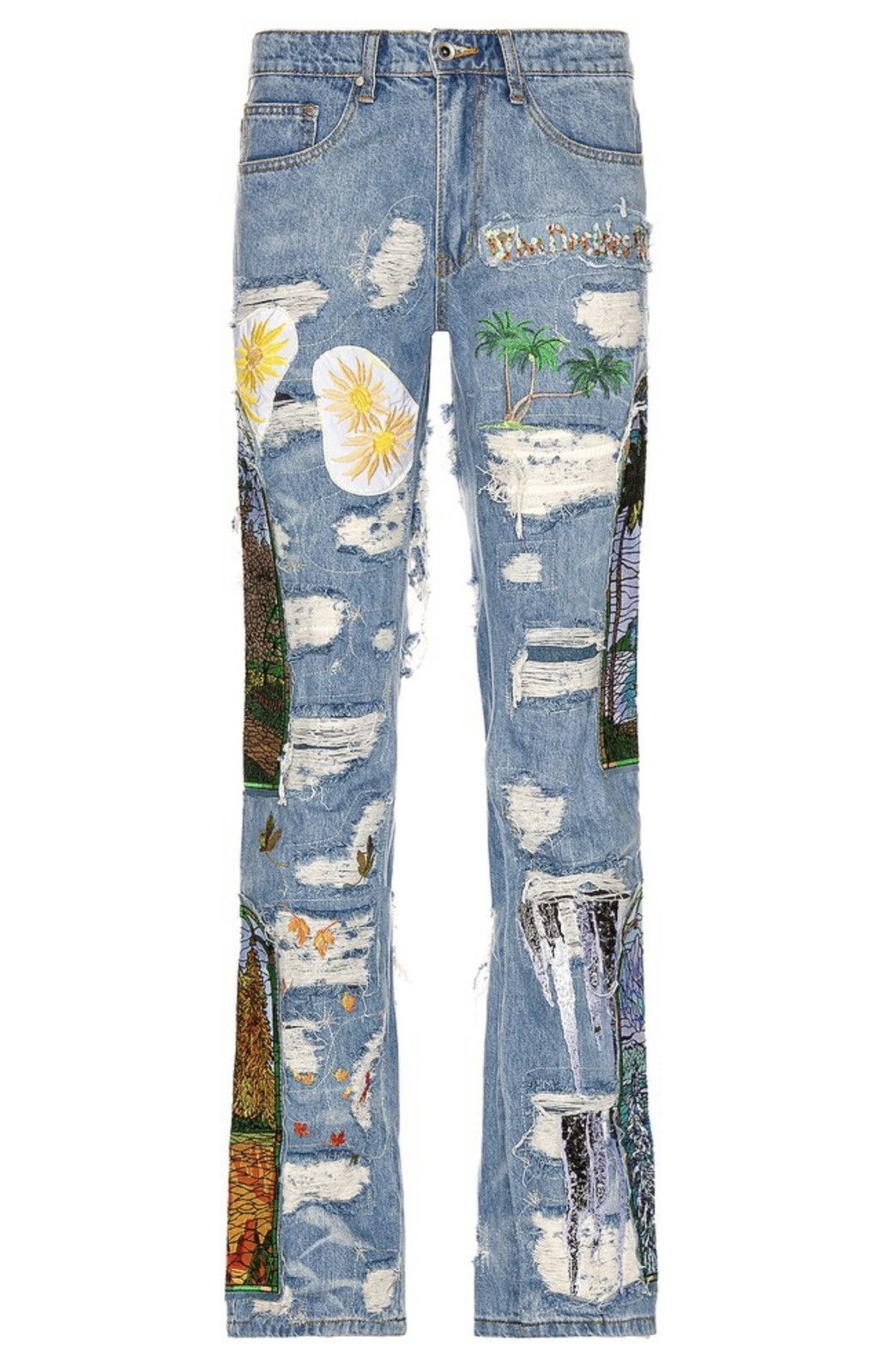 Murder Bravado Patchwork Jeans