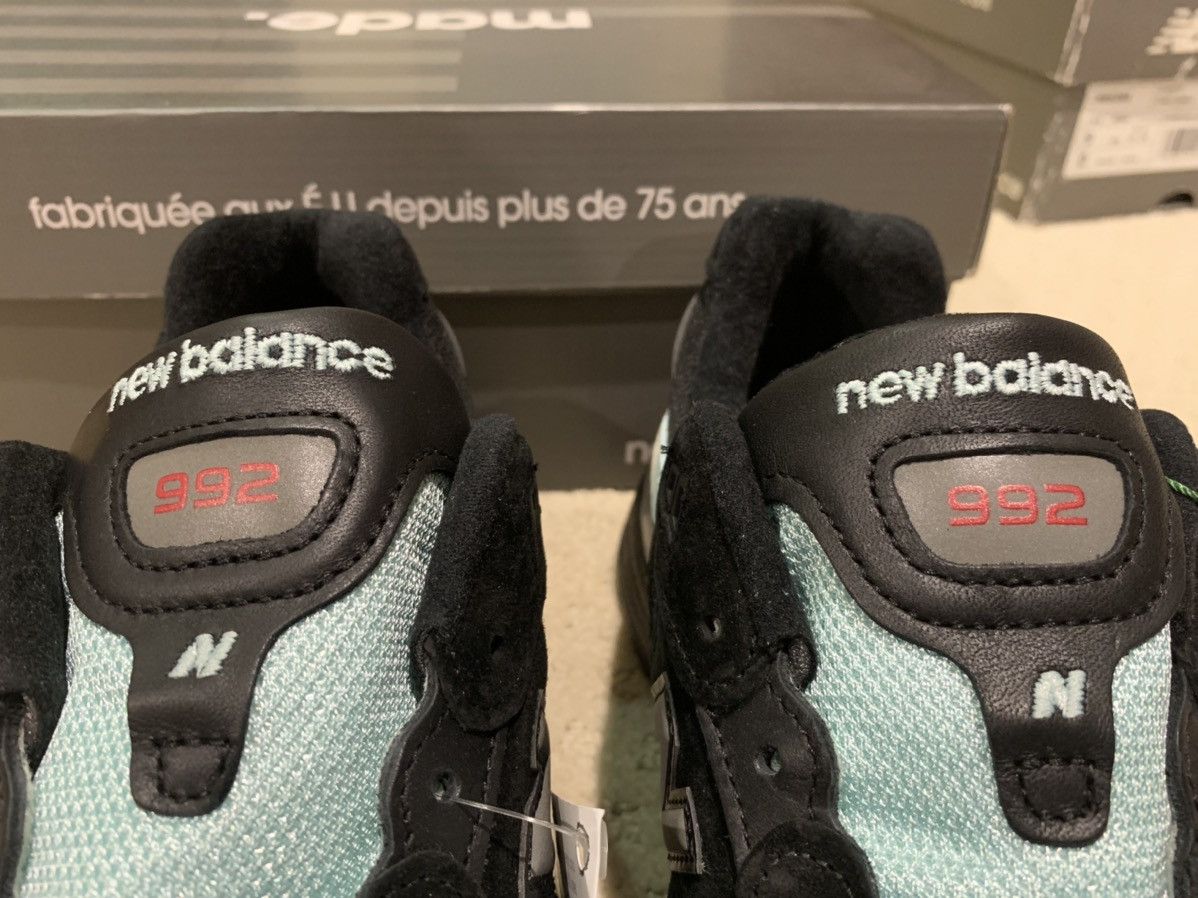 New Balance × Nice Kicks New Balance x Nice Kicks Amoeba Music 992 Teal Black sz 9 US Size US 9 / EU 42 - 6 Thumbnail