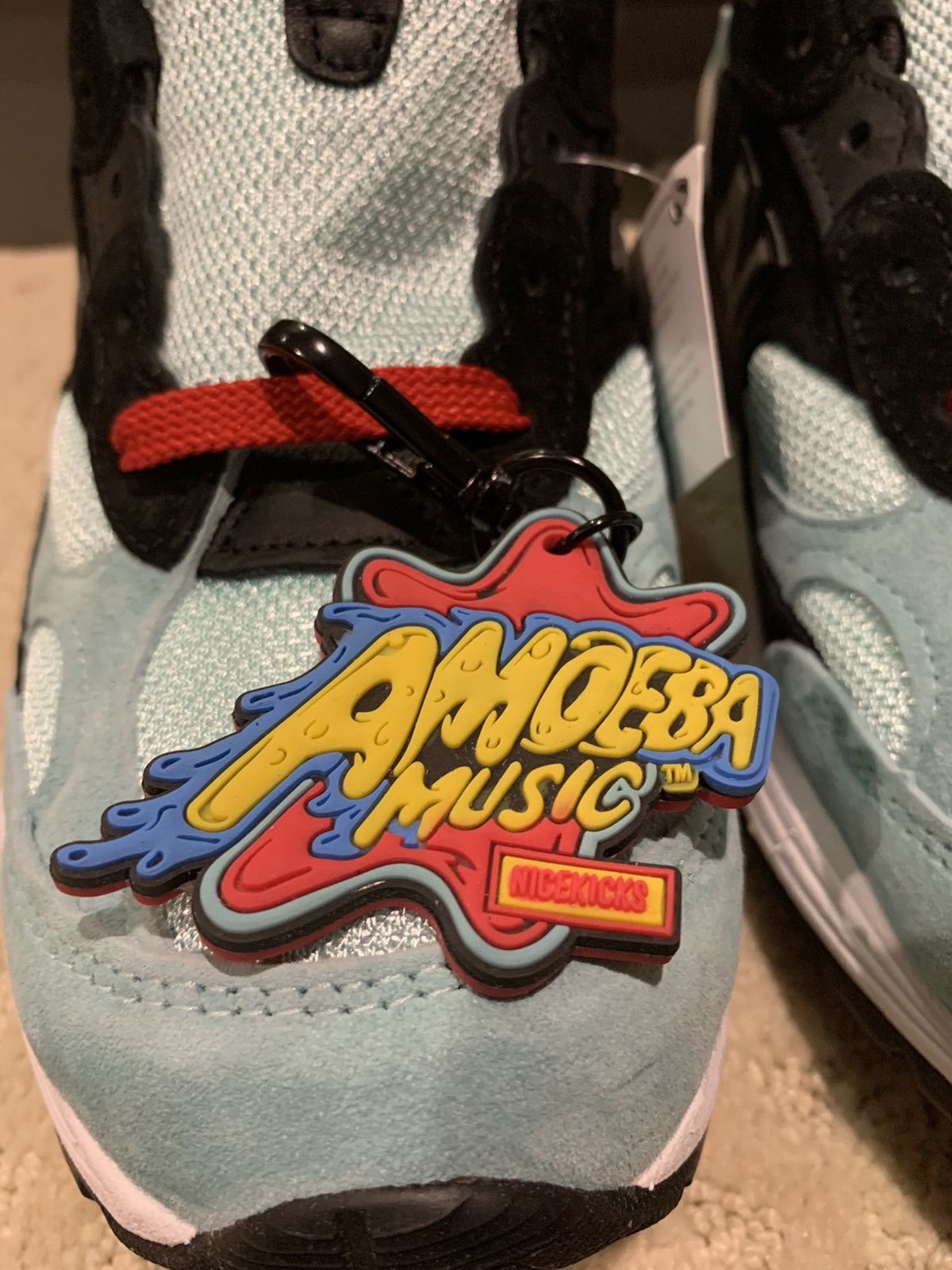 New Balance × Nice Kicks New Balance x Nice Kicks Amoeba Music 992 Teal Black sz 9 US Size US 9 / EU 42 - 5 Thumbnail