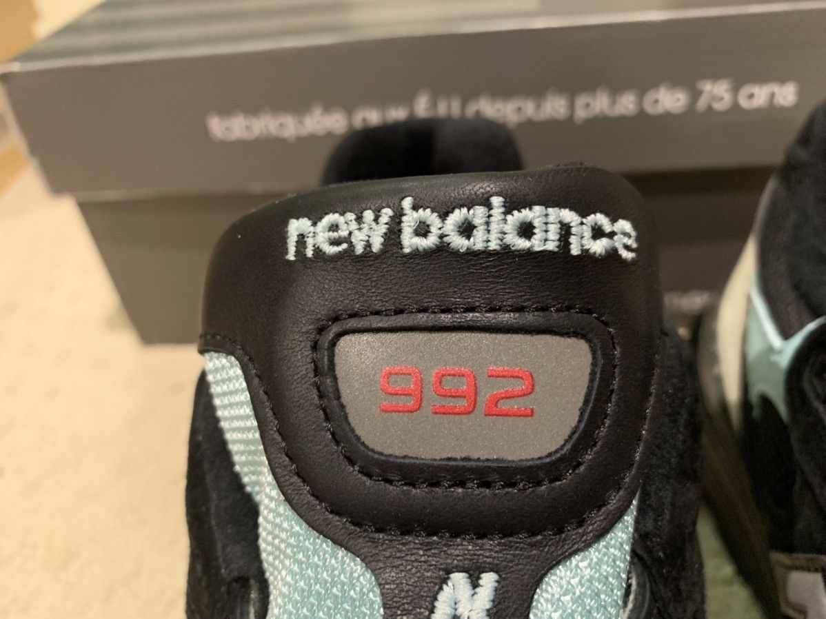 New Balance × Nice Kicks New Balance x Nice Kicks Amoeba Music 992 Teal Black sz 9 US Size US 9 / EU 42 - 7 Thumbnail