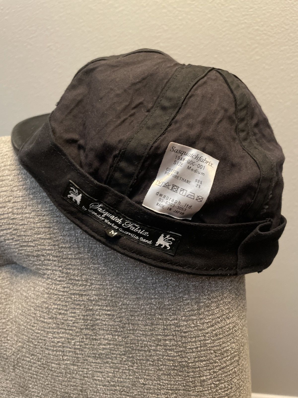 [希少]Supreme×Sasquatchfabrix. バケハ　ブラック 希少]Supreme×Sasquatchfabrix. バケハ ブラック - メルカリ