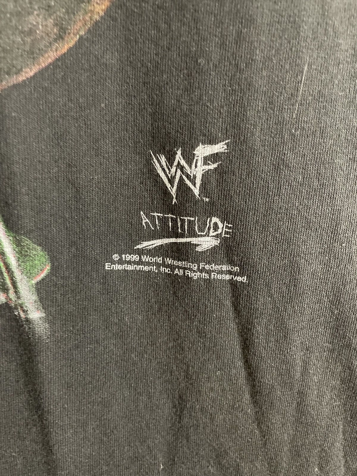 Vintage × WWF Vintage 1999 WWF The Rock T-shirt Size US M / EU 48-50 / 2 - 3 Thumbnail