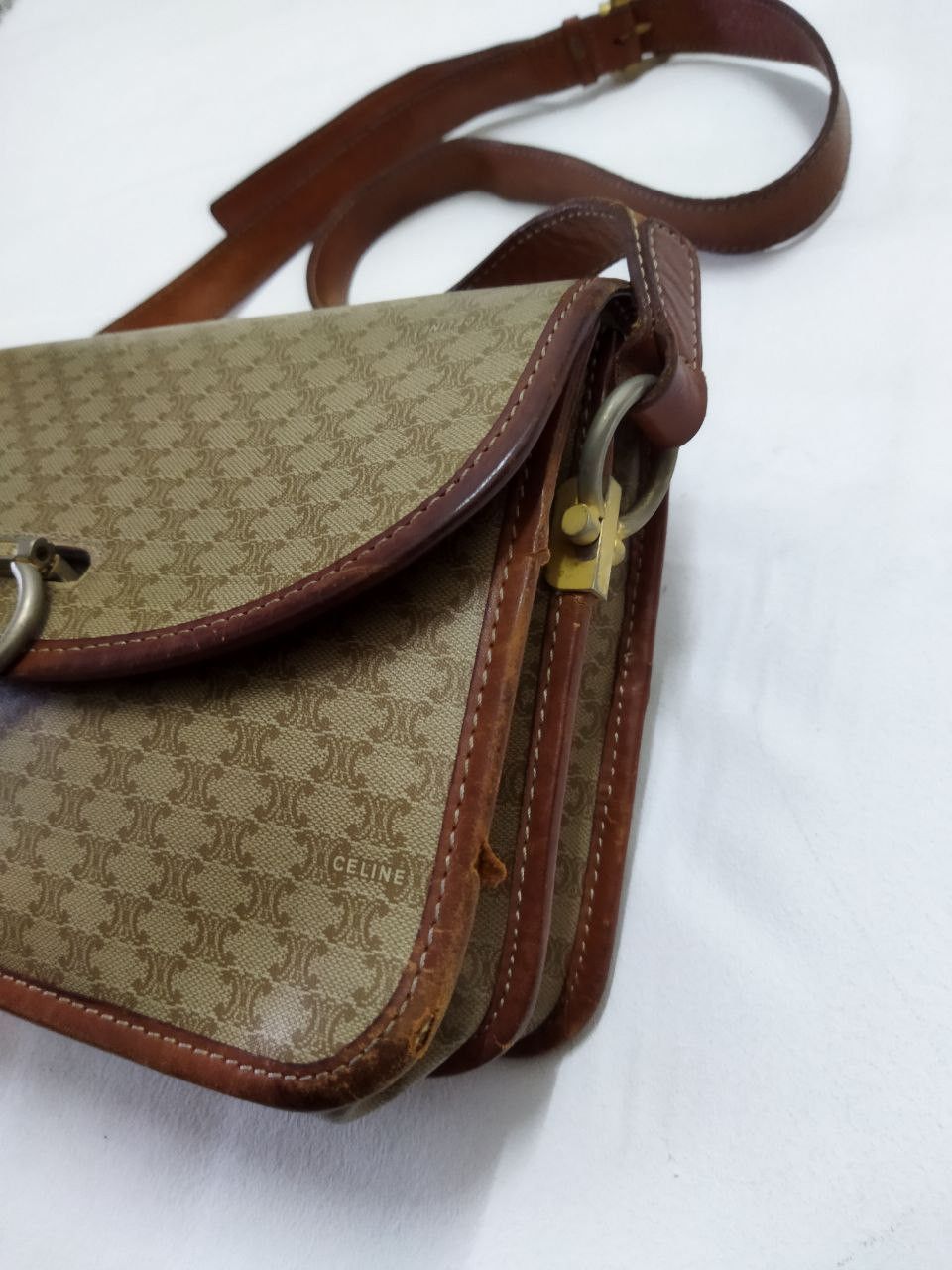 Celine Vintage CELINE Monogram Sling Bag Size ONE SIZE - 5 Thumbnail