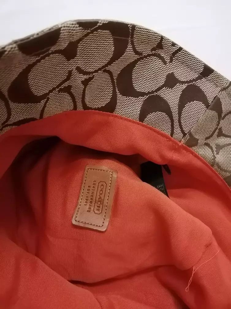Coach Vintage COACH Monogram Bucket Hat Size ONE SIZE - 8 Thumbnail