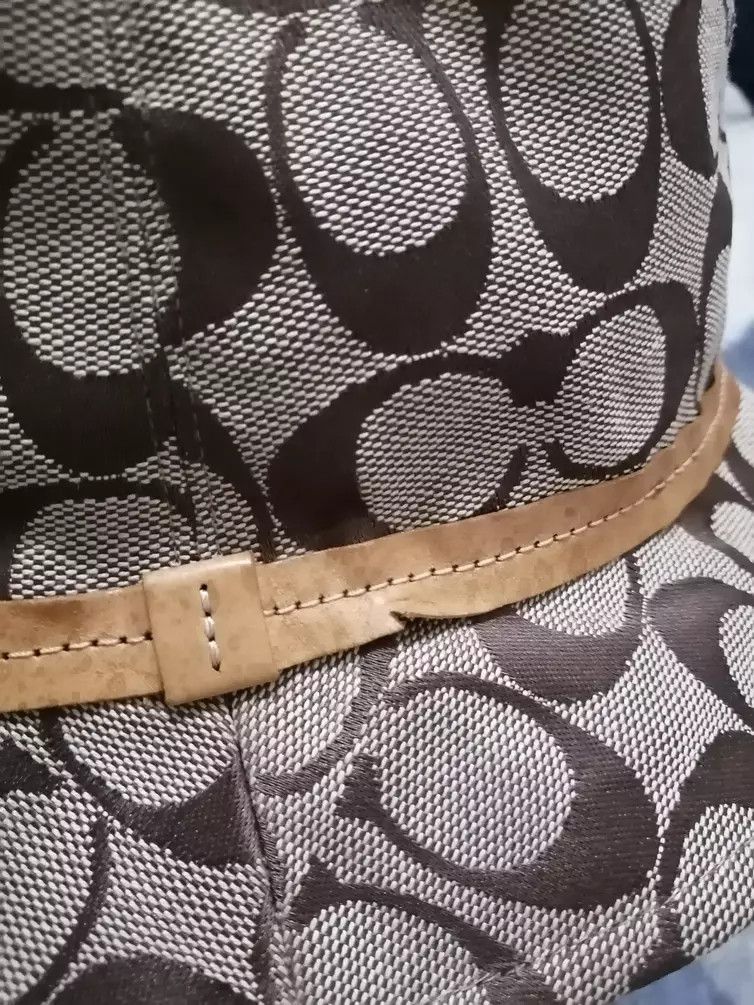 Coach Vintage COACH Monogram Bucket Hat Size ONE SIZE - 4 Thumbnail