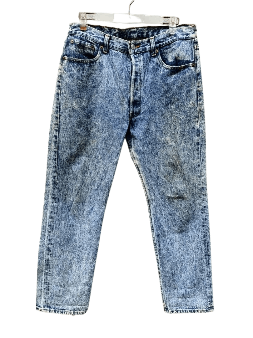 Levi's × Levi's Vintage Clothing Vintage Levi's 501 Acid Wash Made in USA Size US 34 / EU 50 - 2 Thumbnail