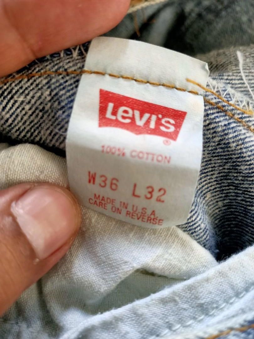 Levi's × Levi's Vintage Clothing Vintage Levi's 501 Acid Wash Made in USA Size US 34 / EU 50 - 7 Thumbnail