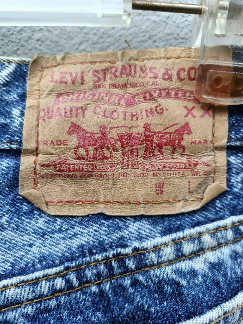 Levi's × Levi's Vintage Clothing Vintage Levi's 501 Acid Wash Made in USA Size US 34 / EU 50 - 6 Thumbnail