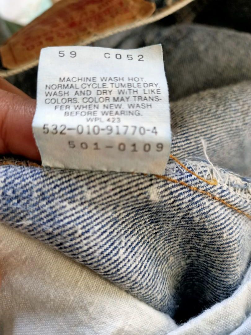 Levi's × Levi's Vintage Clothing Vintage Levi's 501 Acid Wash Made in USA Size US 34 / EU 50 - 8 Thumbnail