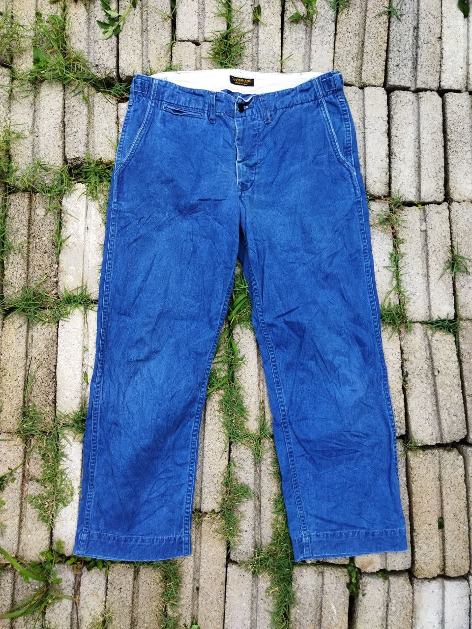 *A VONTADE A Vontade Japan Cropped Pants Size US 31 - 1 Thumbnail