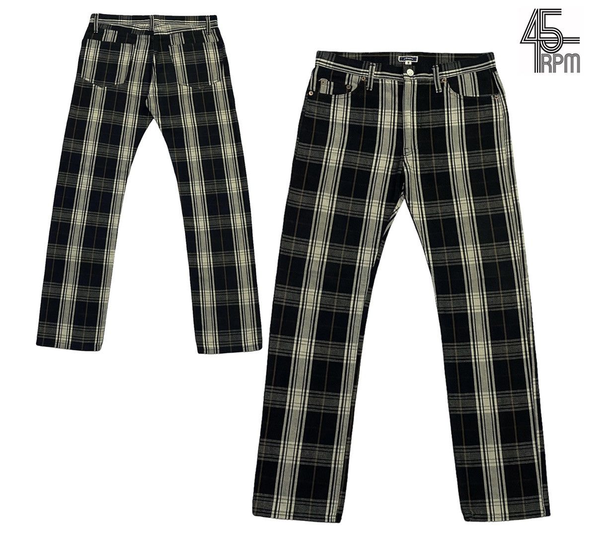 45rpm × Japanese Brand 45RPM DENIM JEANS Size US 32 / EU 48 - 1 Thumbnail