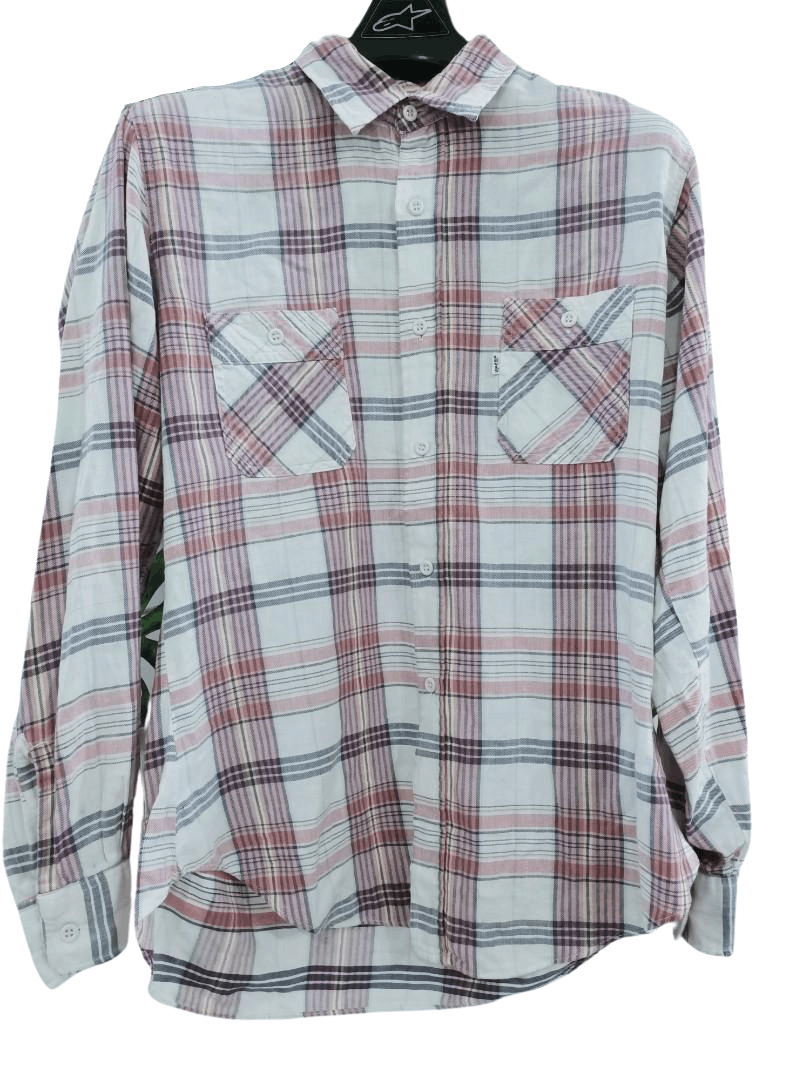 80's Levi's Movin' On Tartan Flannel