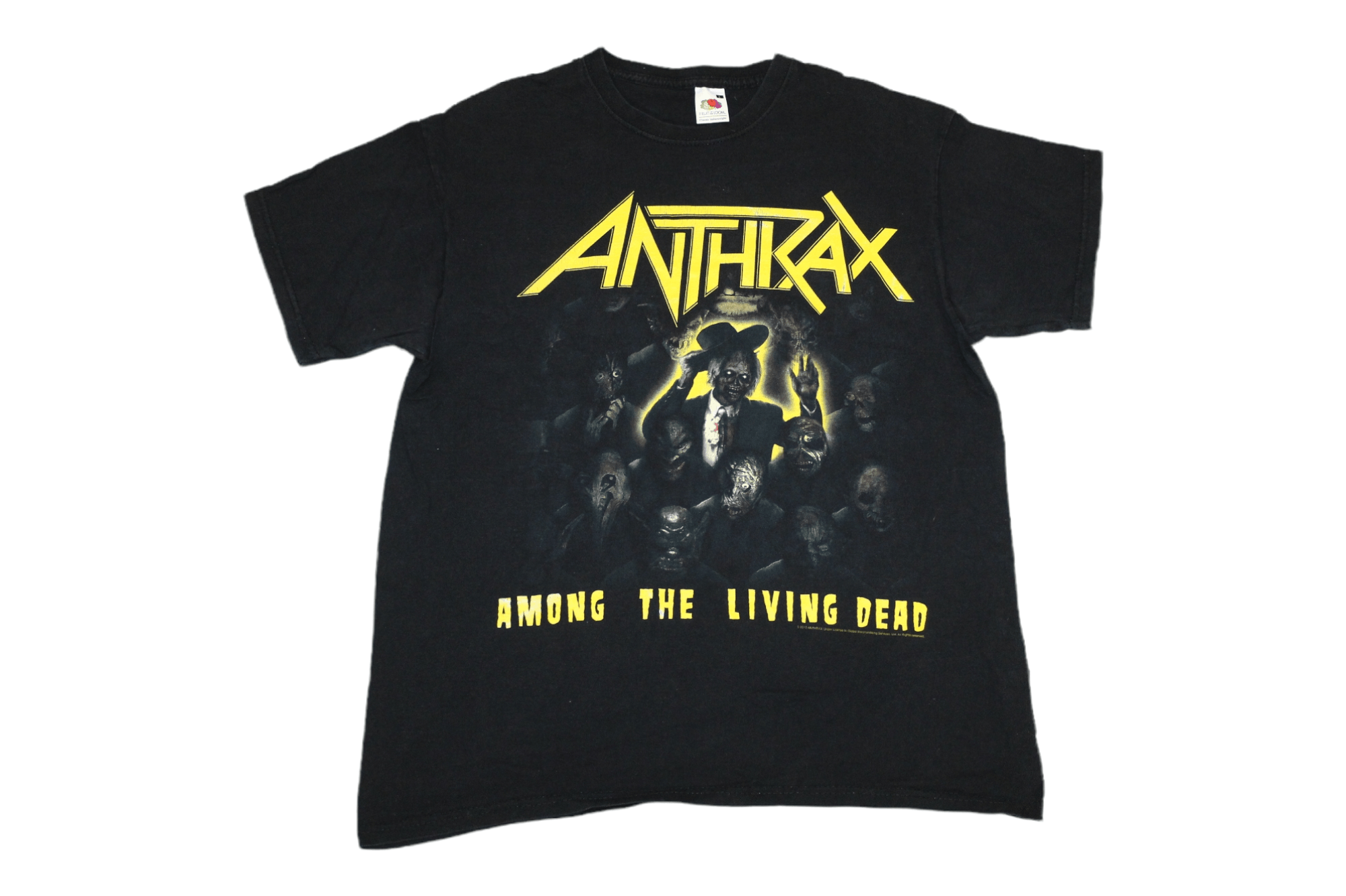 🔥 VTG 🔥 Anthrax Among The Living Dead Graphic T-shirt