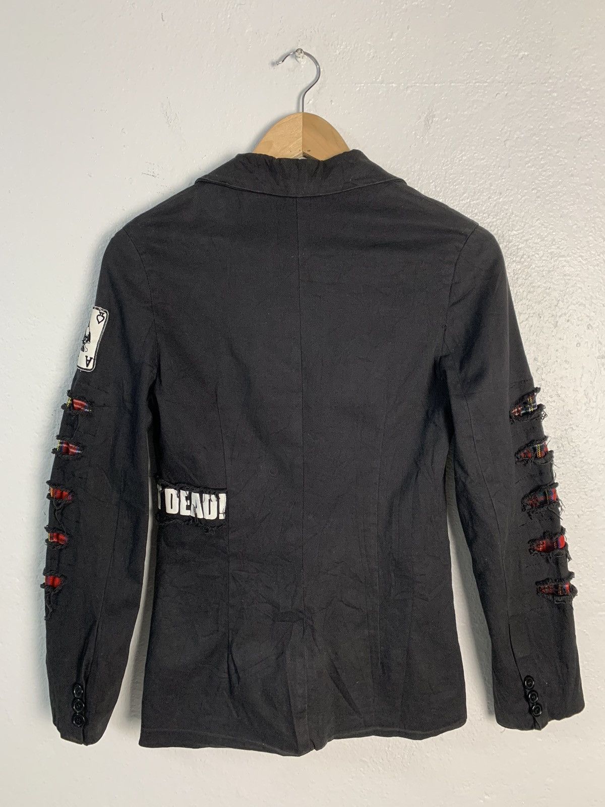 Japanese Brand Skull Punk Not Dead Jacket Size XS / US 0-2 / IT 36-38 - 7 Thumbnail