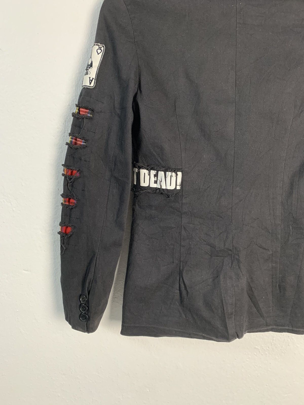 Japanese Brand Skull Punk Not Dead Jacket Size XS / US 0-2 / IT 36-38 - 9 Thumbnail