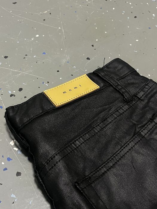 Vintage MNML waxed jeans Grailed