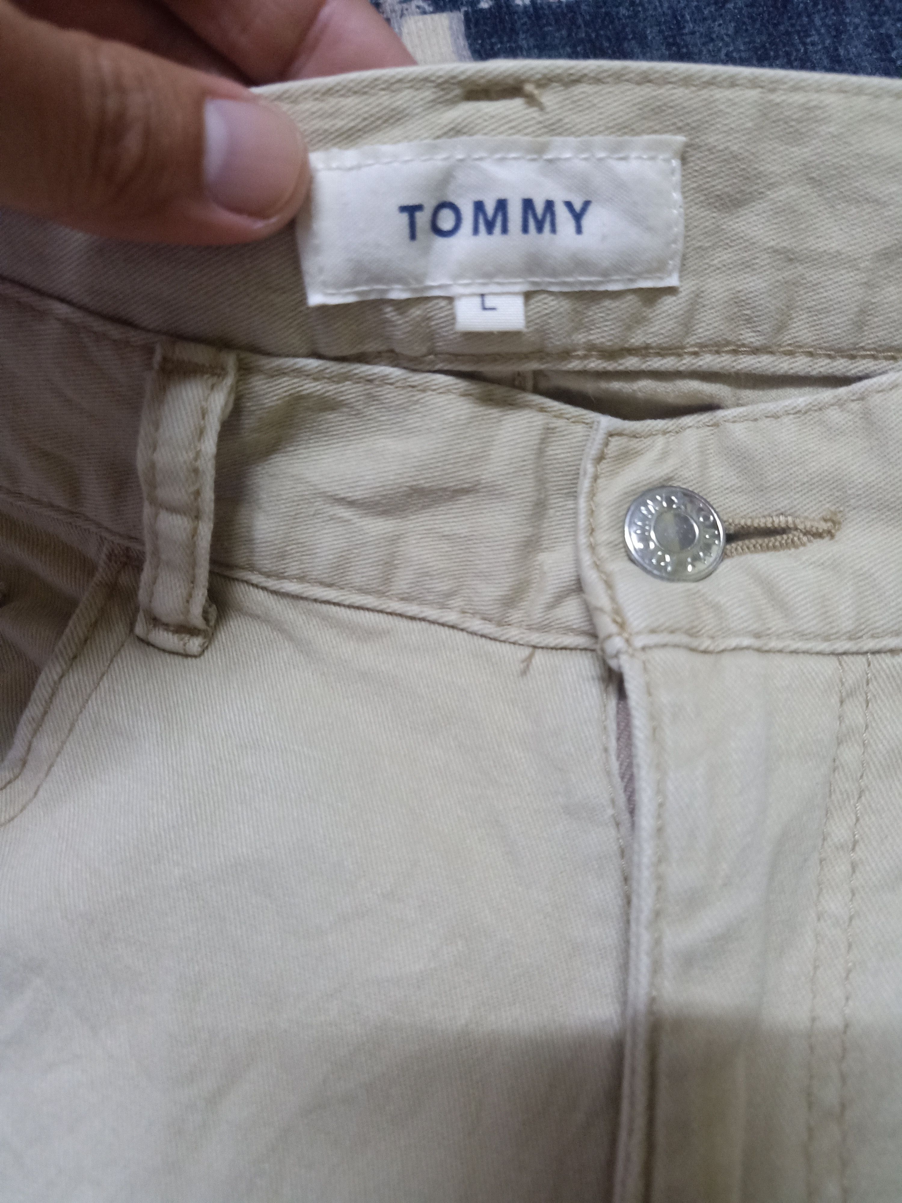 Designer × Tommy Hilfiger Tommy NYC Paint Splatter Designer skinny Khakis Size US 34 / EU 50 - 11 Thumbnail