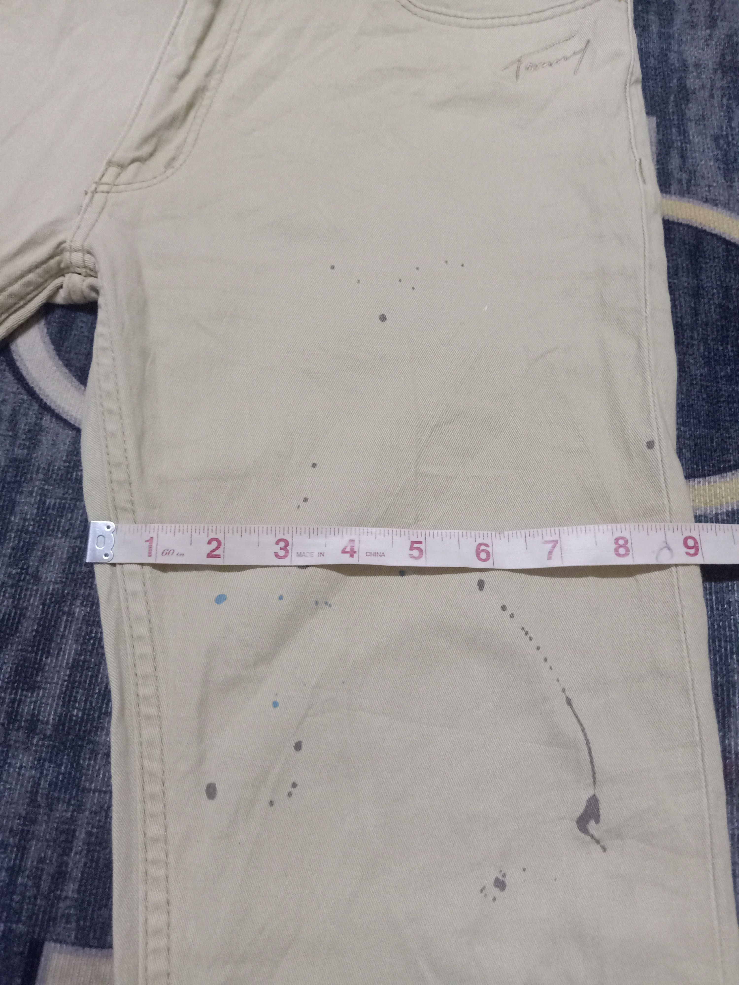 Designer × Tommy Hilfiger Tommy NYC Paint Splatter Designer skinny Khakis Size US 34 / EU 50 - 7 Thumbnail