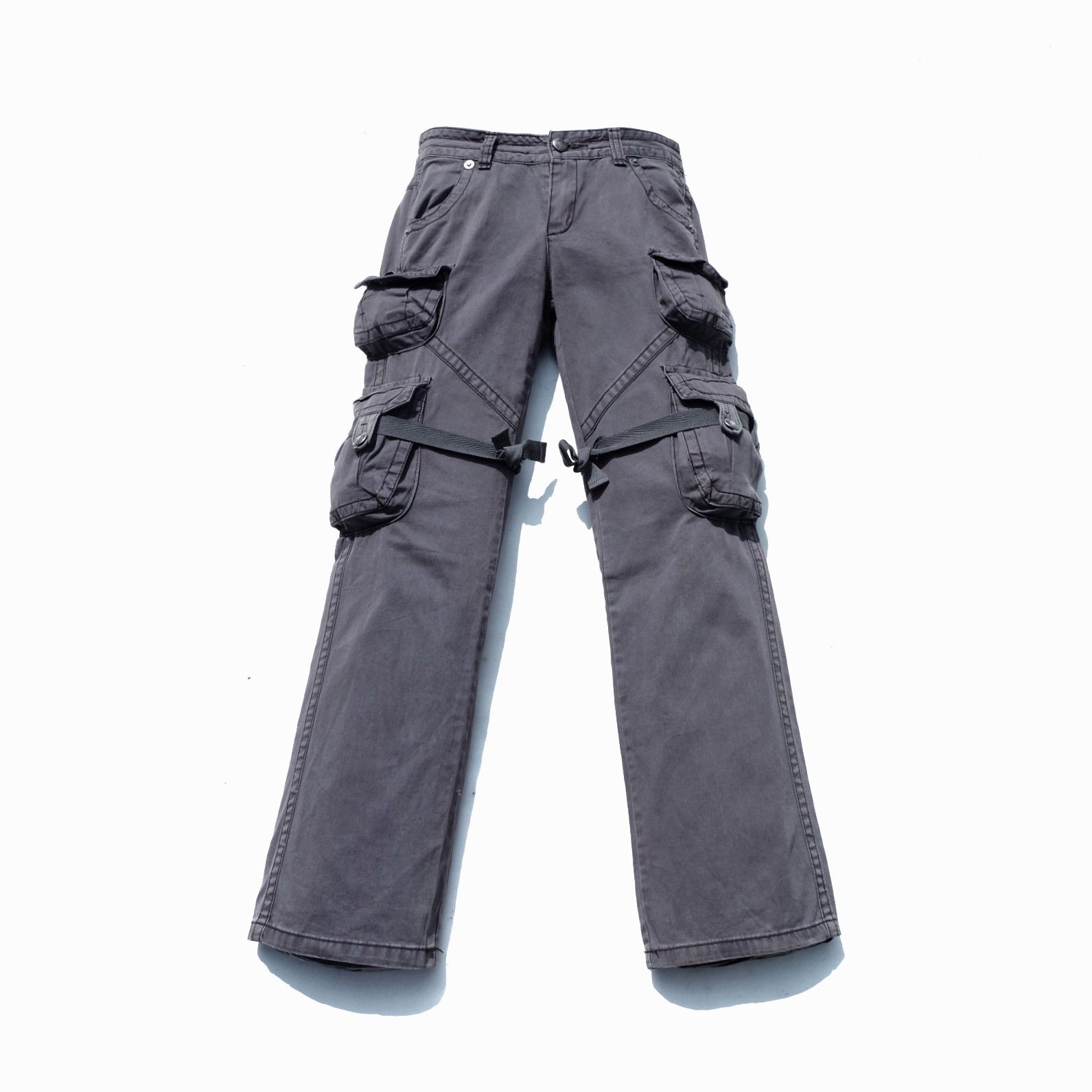 パンツ TETE HOMME flare cargo pants archive Tete Homme bondage cargo pants | Barhaine Archive