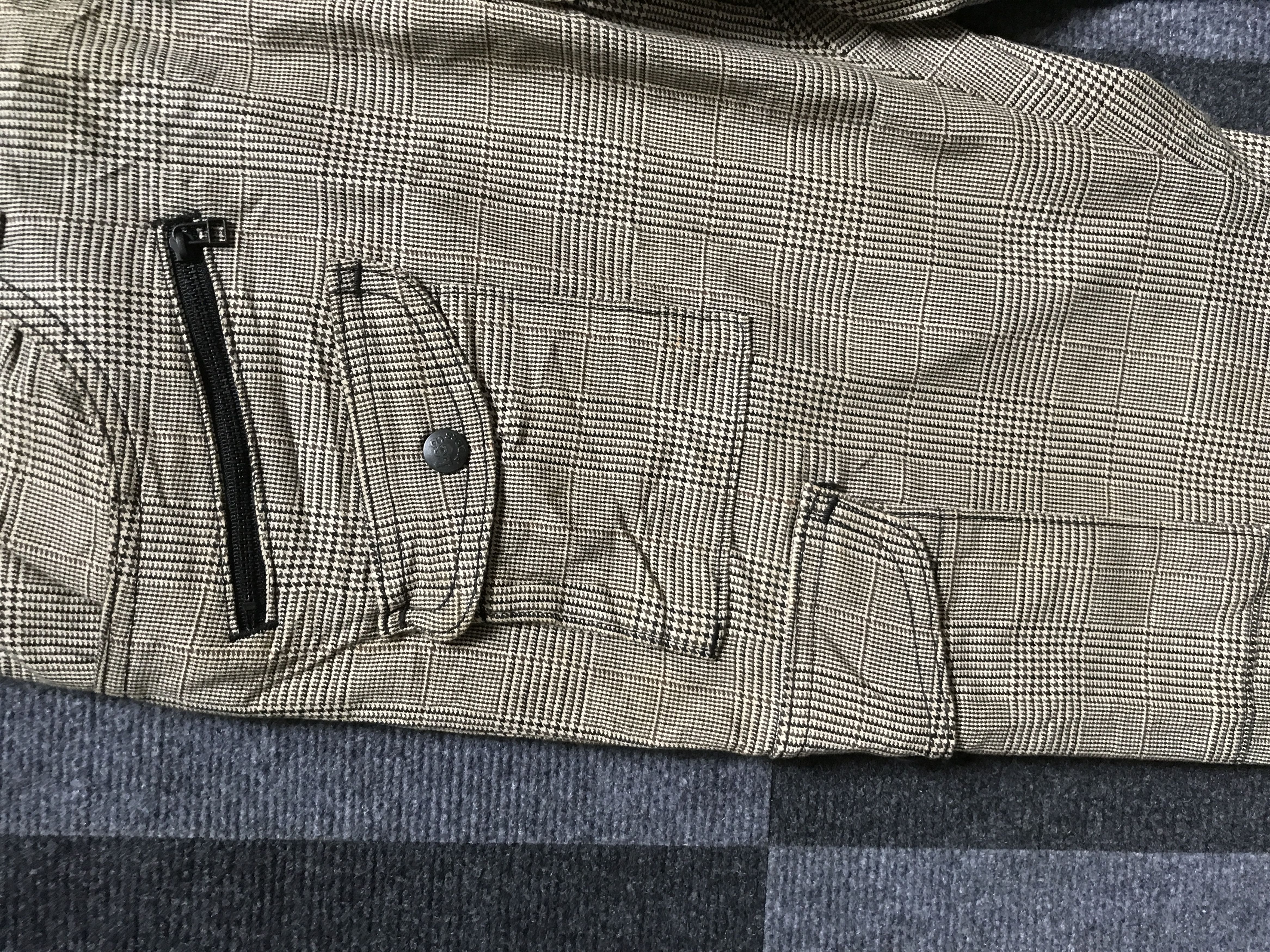 Lee × Seditionaries CP231 Lee Tactical Multipockets Fine Plaid Cargo Pant Size US 35 - 8 Thumbnail