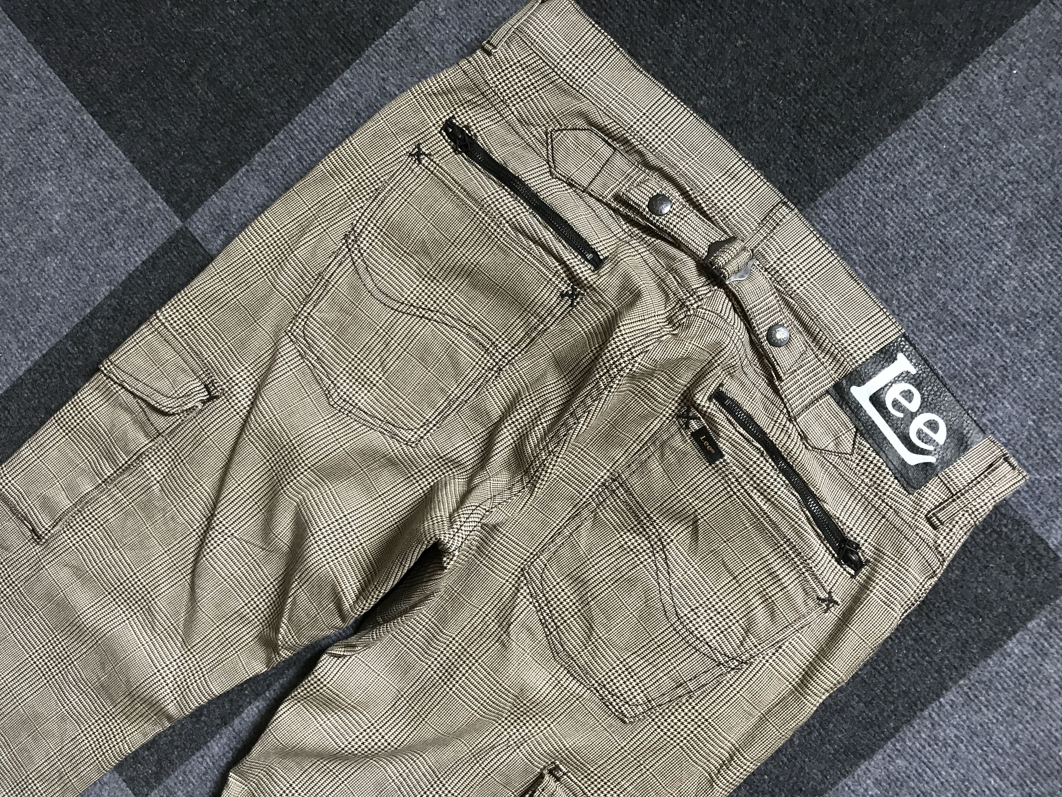 Lee CP231 Lee Tactical Multipockets Fine Plaid Cargo Pant Size US 35 - 9 Thumbnail