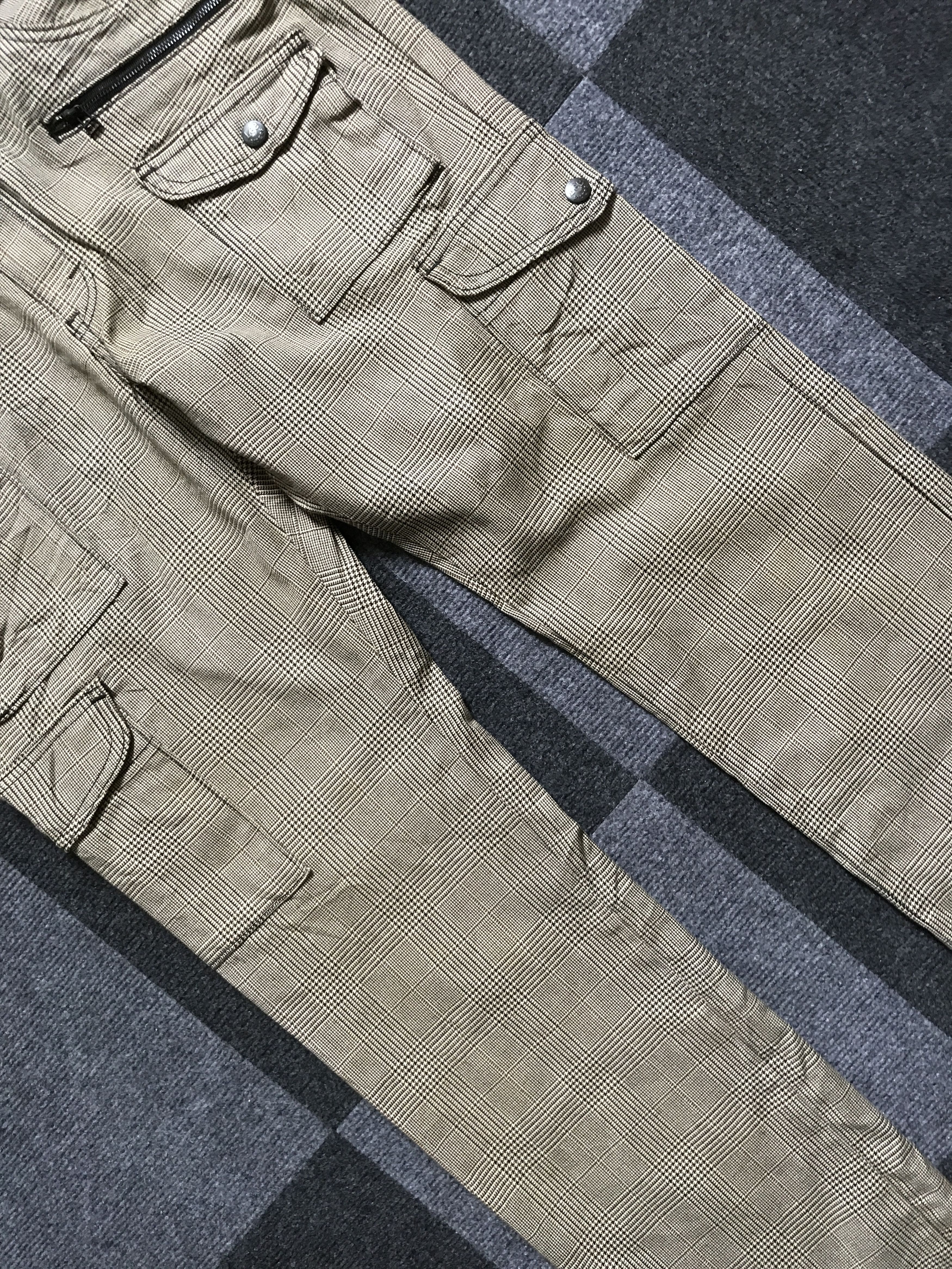 Lee CP231 Lee Tactical Multipockets Fine Plaid Cargo Pant Size US 35 - 3 Thumbnail