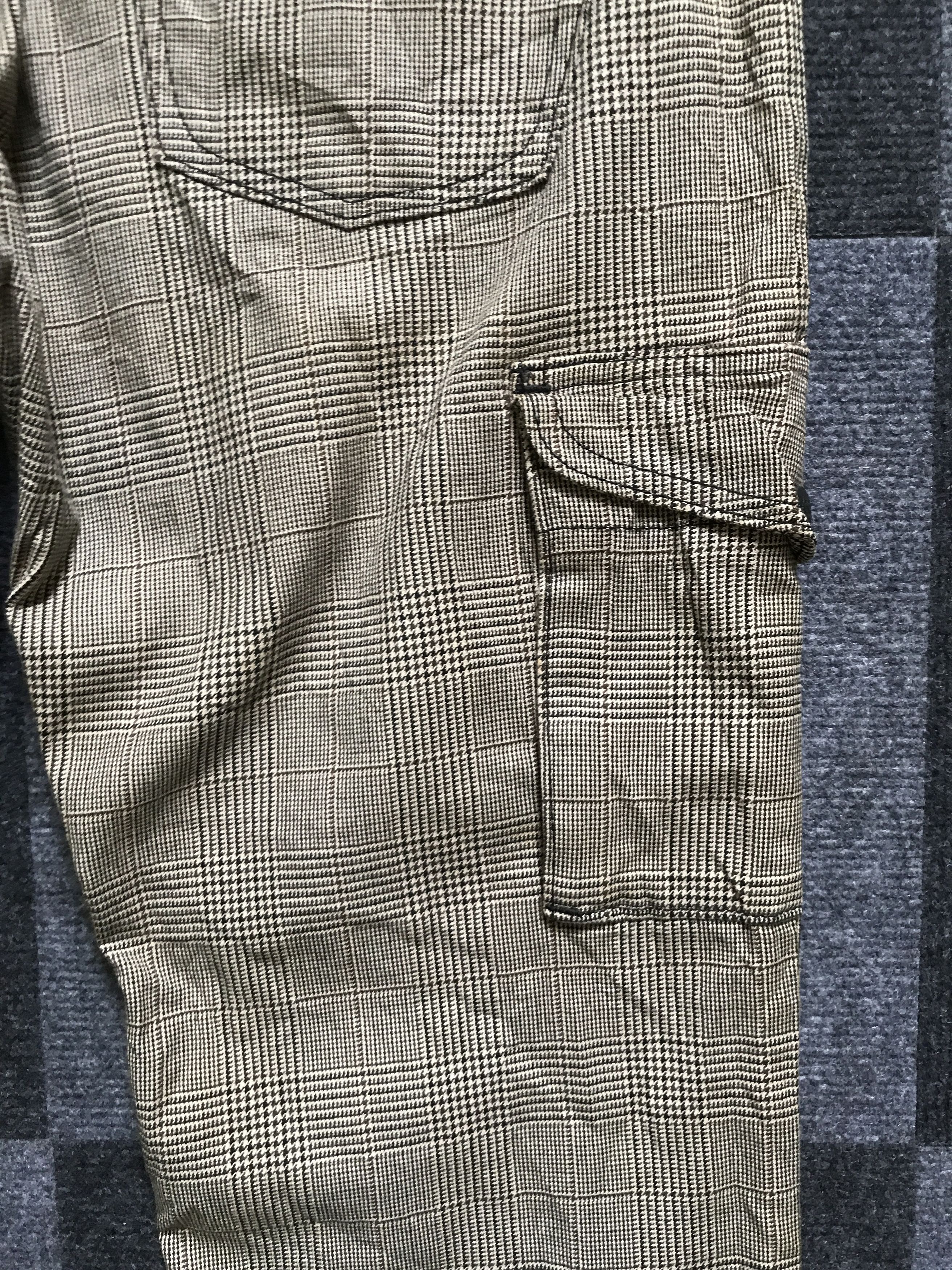 Lee CP231 Lee Tactical Multipockets Fine Plaid Cargo Pant Size US 35 - 14 Thumbnail