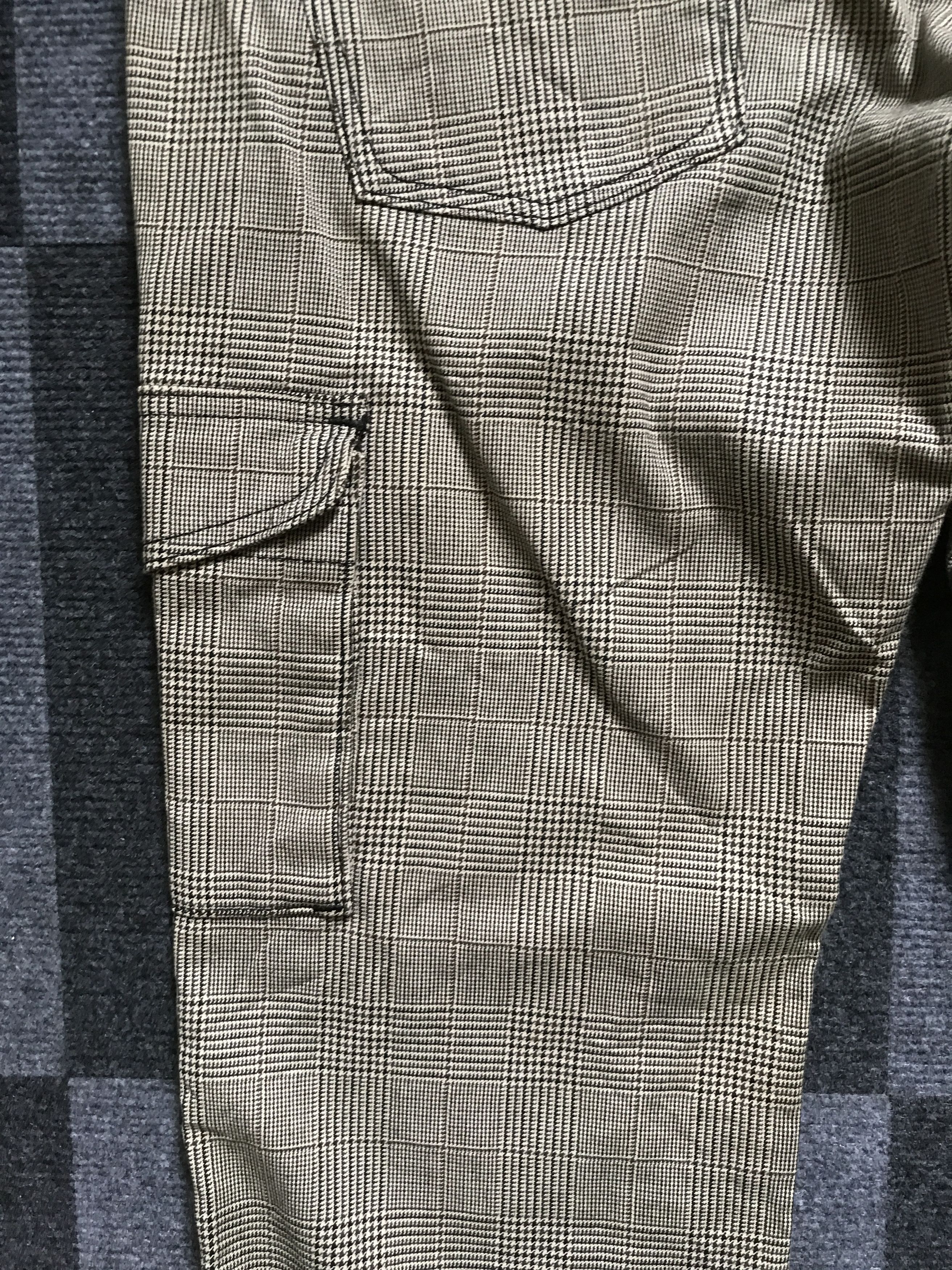 Lee CP231 Lee Tactical Multipockets Fine Plaid Cargo Pant Size US 35 - 15 Thumbnail