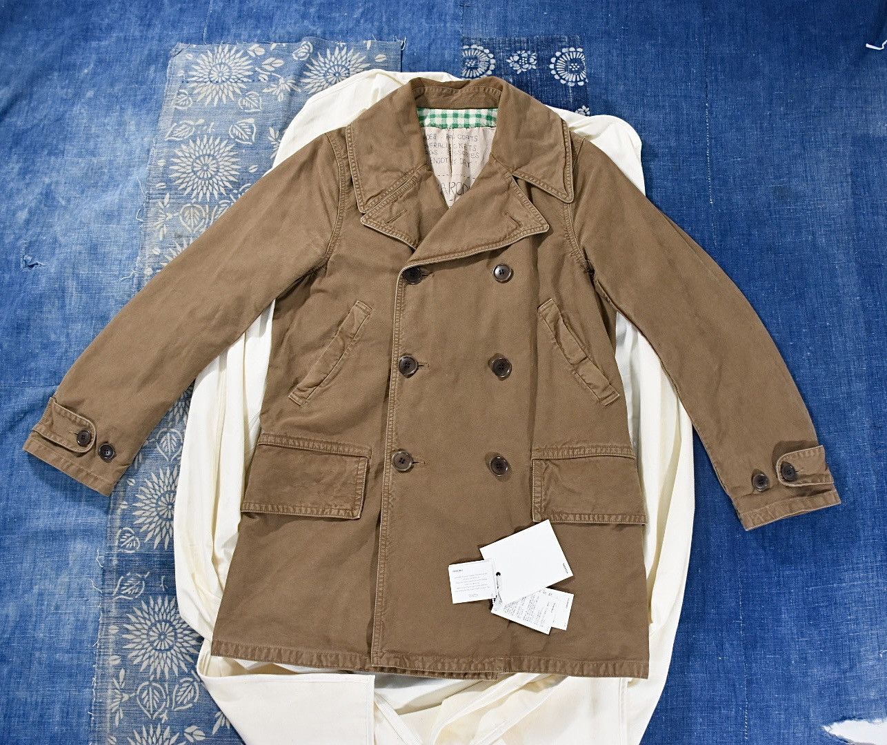 Visvim Visvim Shipman Coat (Dmgd Chino)size1 | Grailed Visvim Visvim Shipman Coat (Dmgd Chino)size1 | Grailed