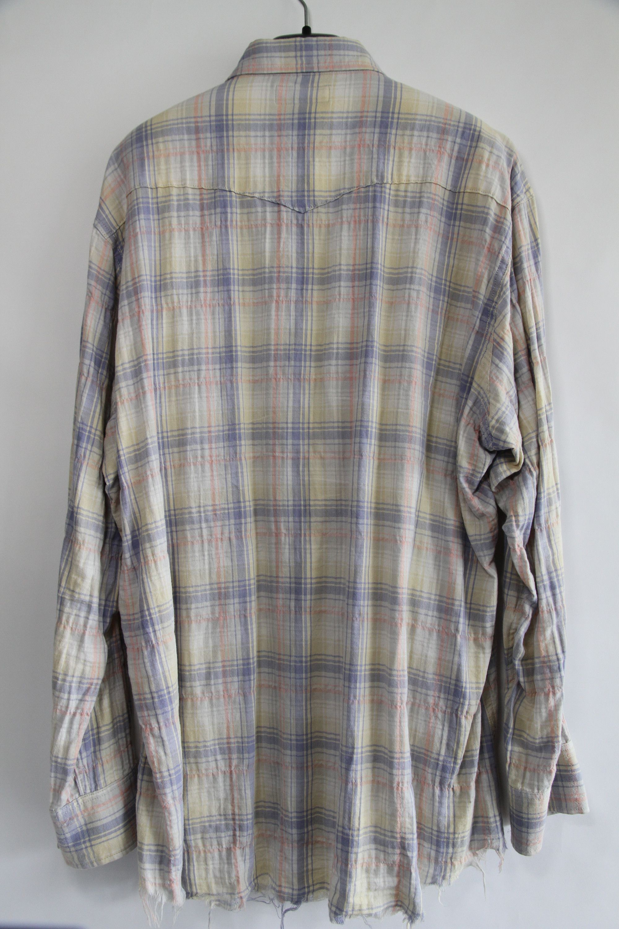 Hedi Slimane × Saint Laurent Paris Saint Laurent Plaid Flannel SS16 Surf Sound Prototype 1 of 1 Size US XL / EU 56 / 4 - 7 Thumbnail