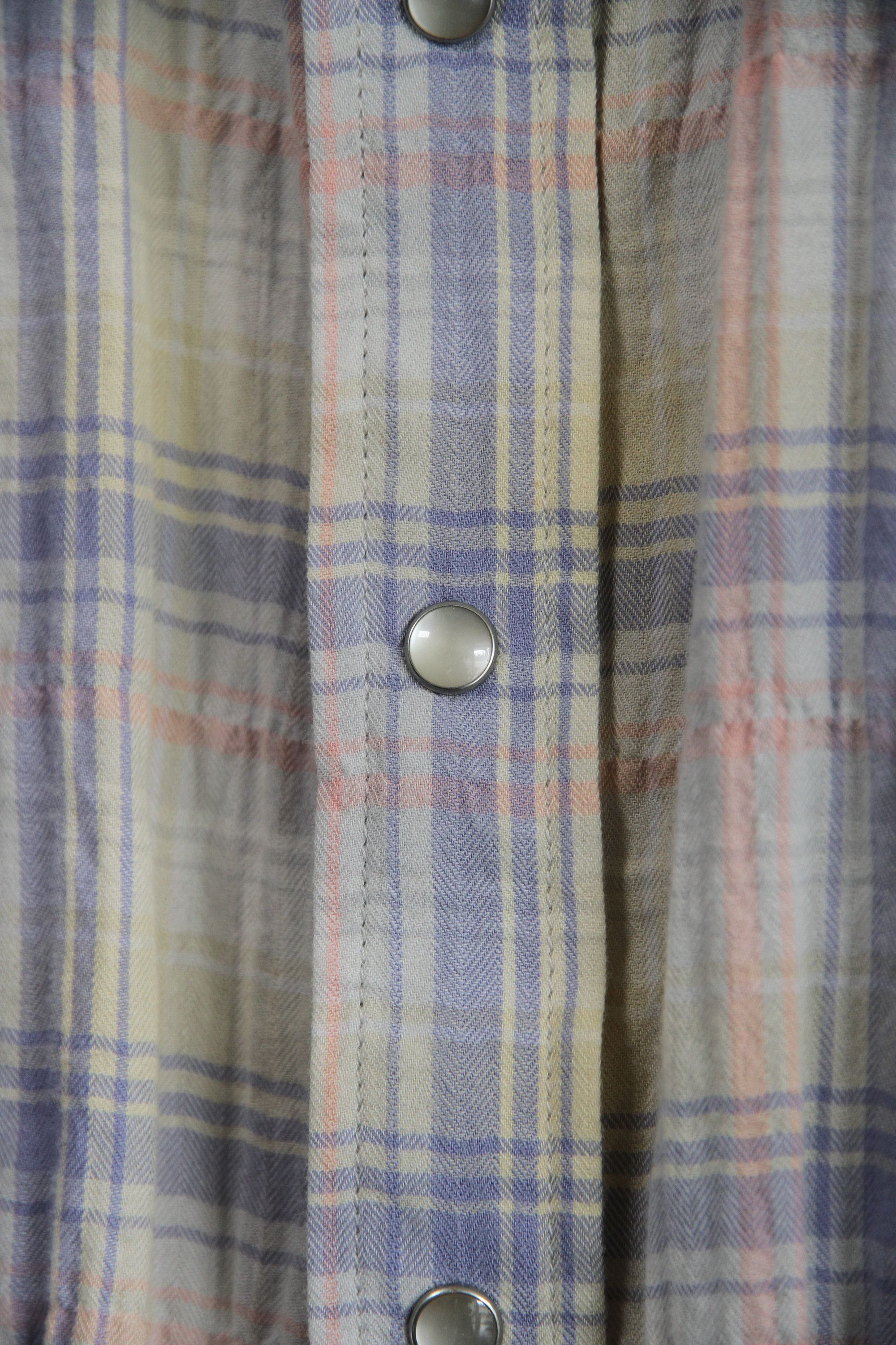 Hedi Slimane × Saint Laurent Paris Saint Laurent Plaid Flannel SS16 Surf Sound Prototype 1 of 1 Size US XL / EU 56 / 4 - 6 Thumbnail