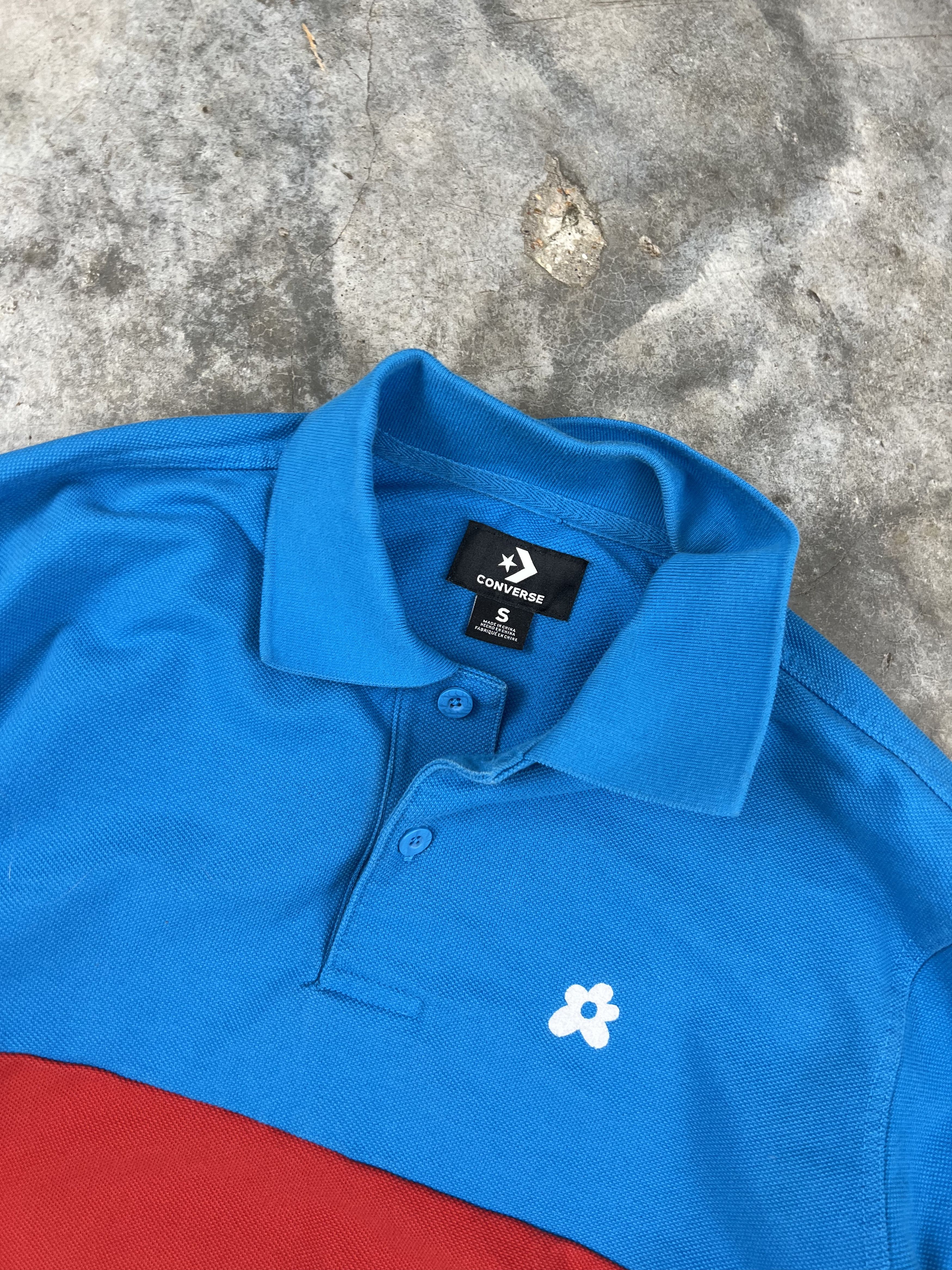 Golf Wang Golf Wang Striped Blue + Red Polo Shirt Small 🥣❄️🧊 Tyler Size US S / EU 44-46 / 1 - 2 Thumbnail