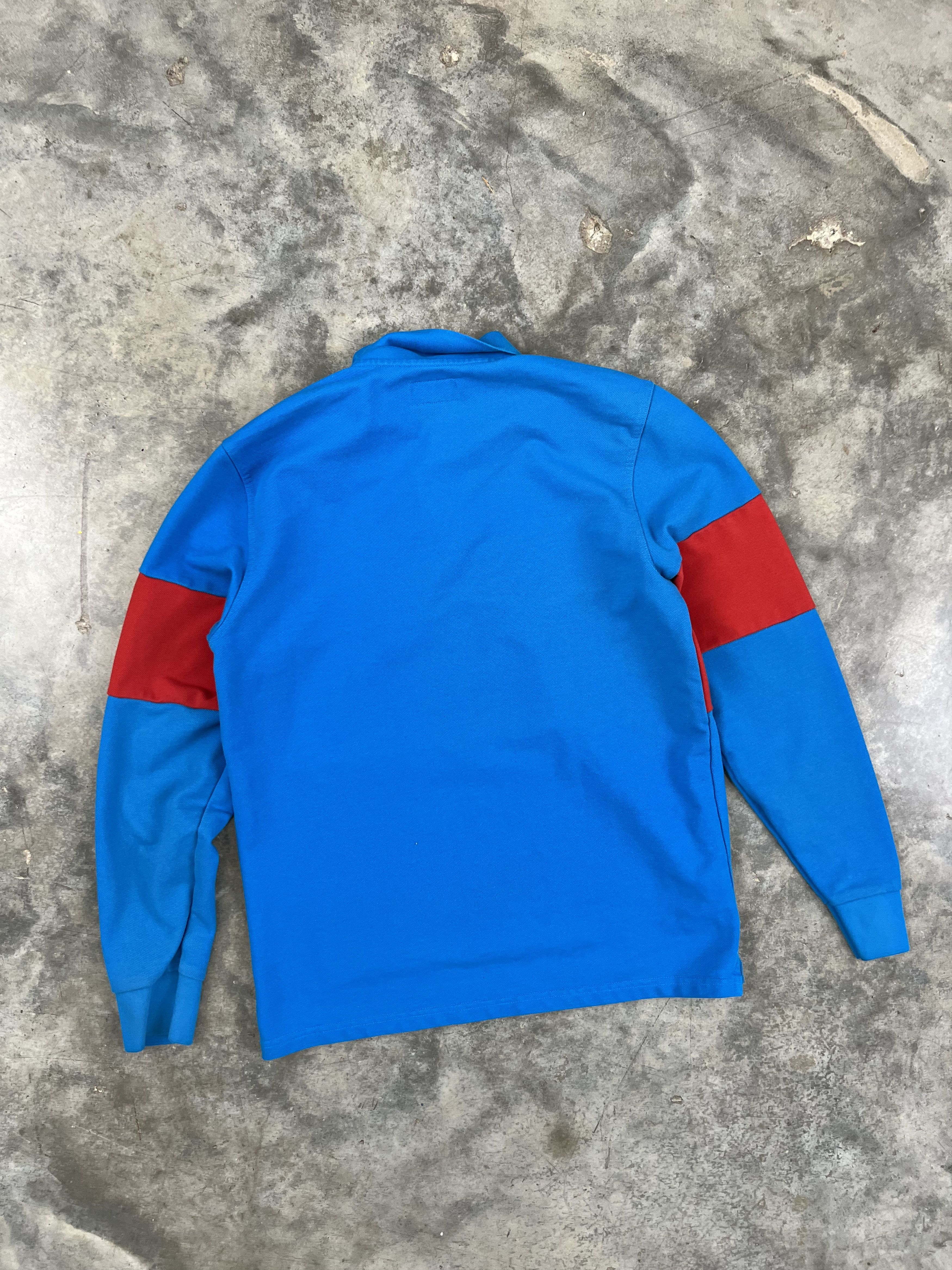 Golf Wang Golf Wang Striped Blue + Red Polo Shirt Small 🥣❄️🧊 Tyler Size US S / EU 44-46 / 1 - 3 Thumbnail
