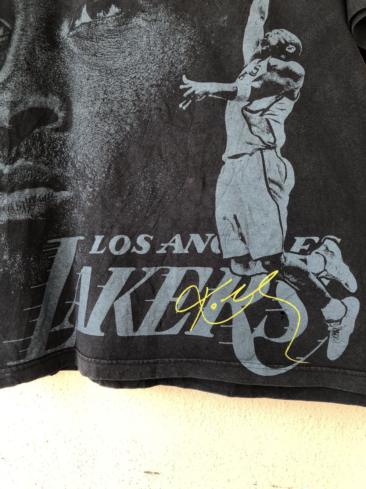 NBA Kobe Bryant Los Angeles LAKERS Fullprint x Adidas Size US L / EU 52-54 / 3 - 6 Thumbnail