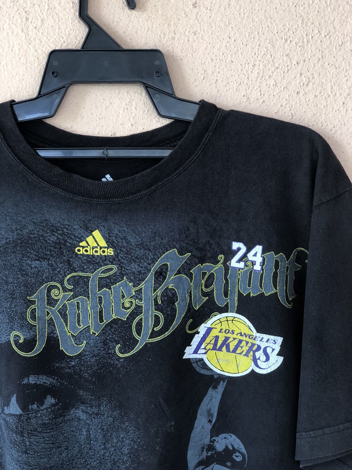 NBA Kobe Bryant Los Angeles LAKERS Fullprint x Adidas Size US L / EU 52-54 / 3 - 4 Thumbnail