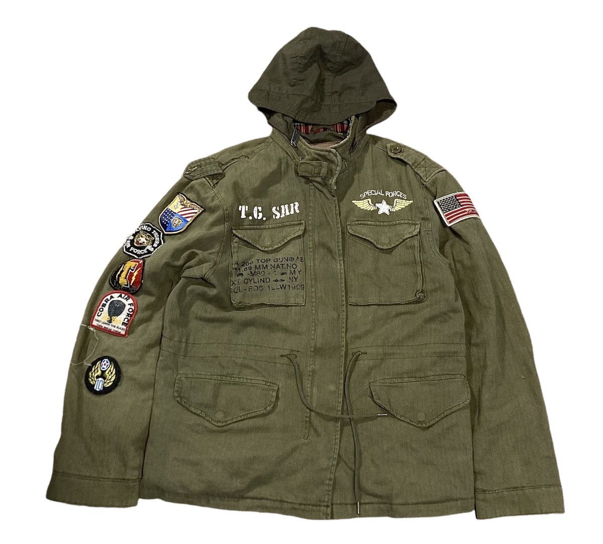 Military Top Gun Special Forces Military Jacket Grailed