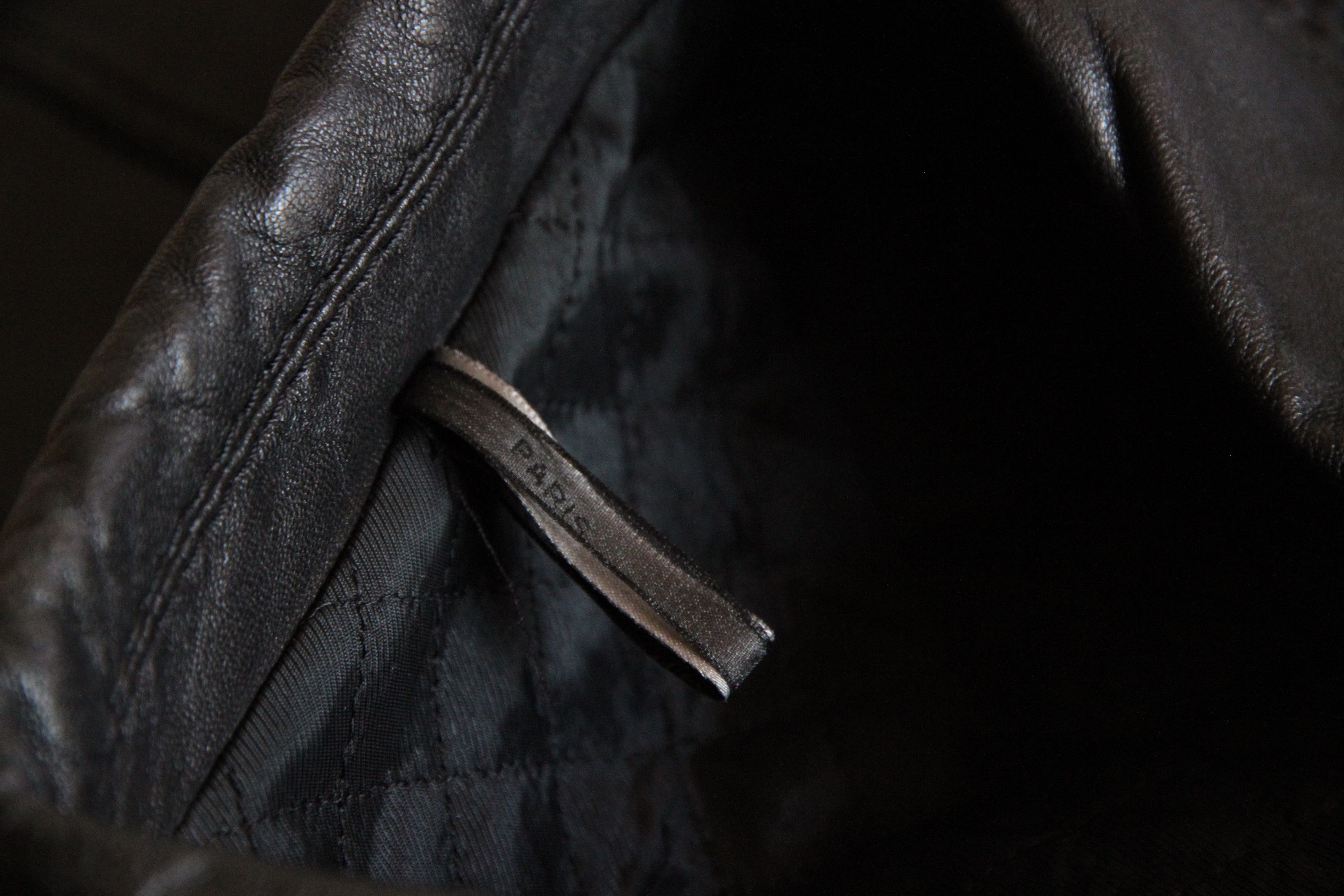 Dior × Hedi Slimane FW05 Dior Homme L-Zip Leather Biker Jacket 50 Hedi Slimane Size US M / EU 48-50 / 2 - 5 Thumbnail