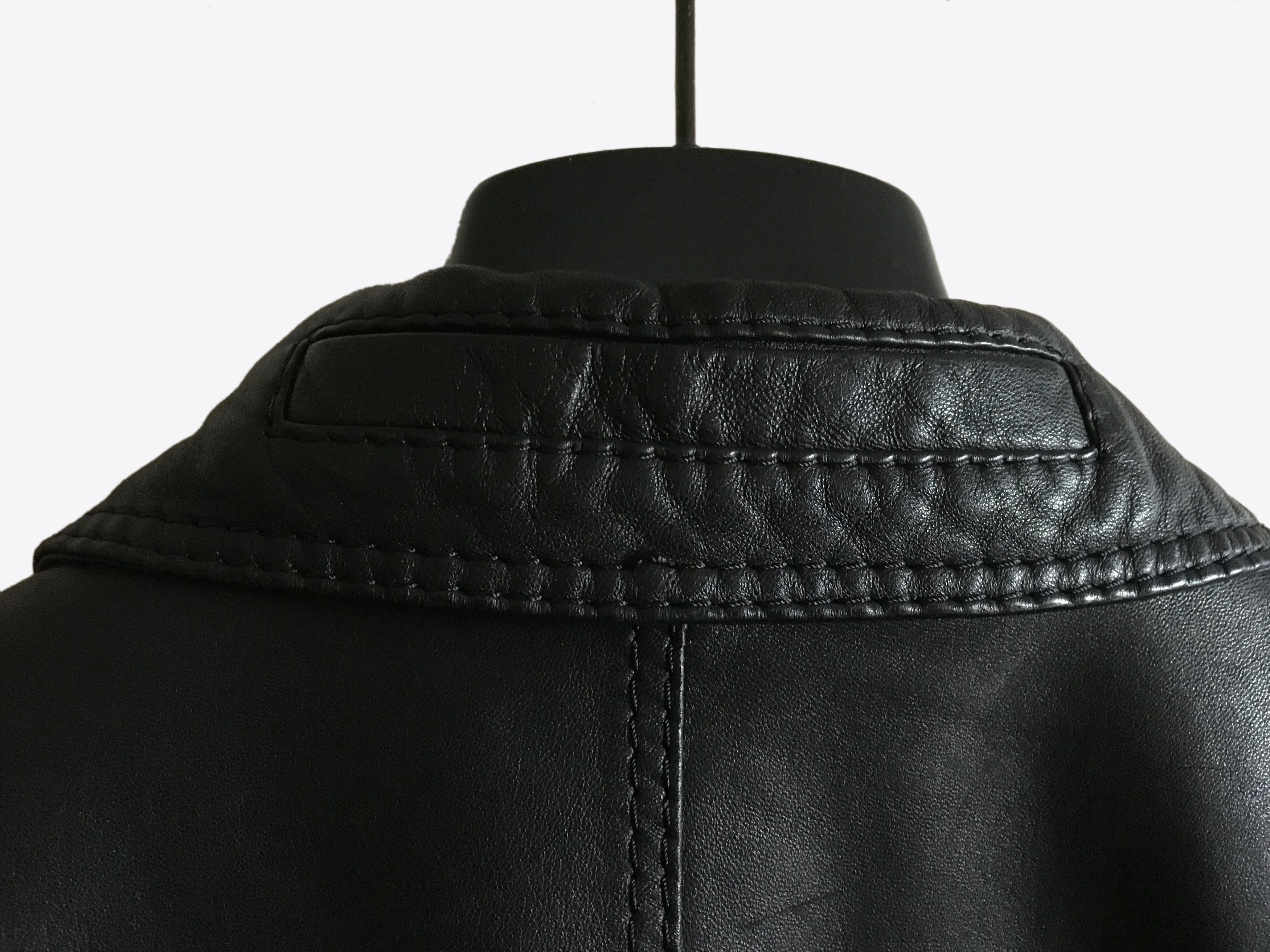 Dior × Hedi Slimane FW05 Dior Homme L-Zip Leather Biker Jacket 50 Hedi Slimane Size US M / EU 48-50 / 2 - 3 Thumbnail