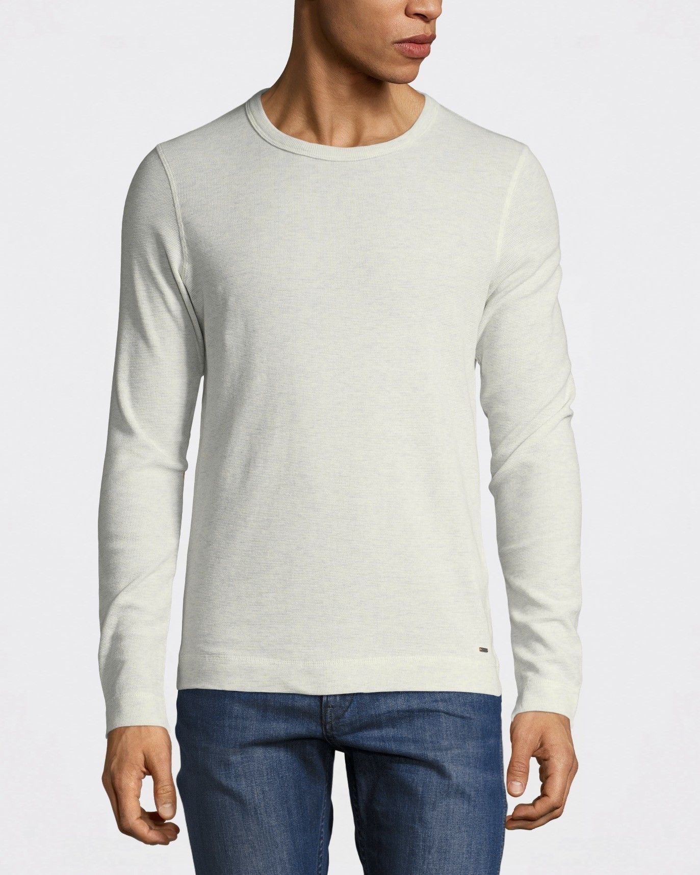Hugo Boss Hugo Boss Tempest Long Sleeve Waffle Crew SLim Fit Grailed