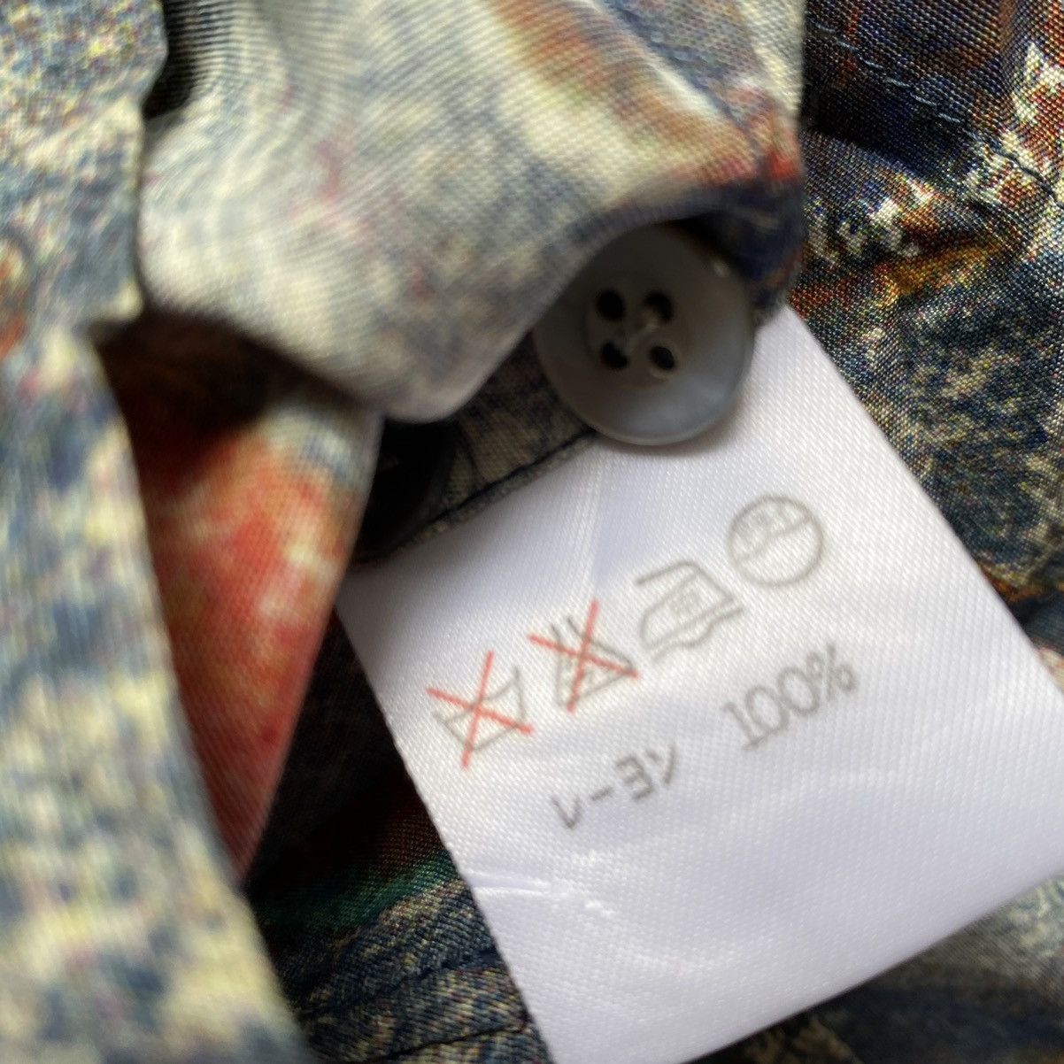 SS03 Runway Hearts Rayon Shirt