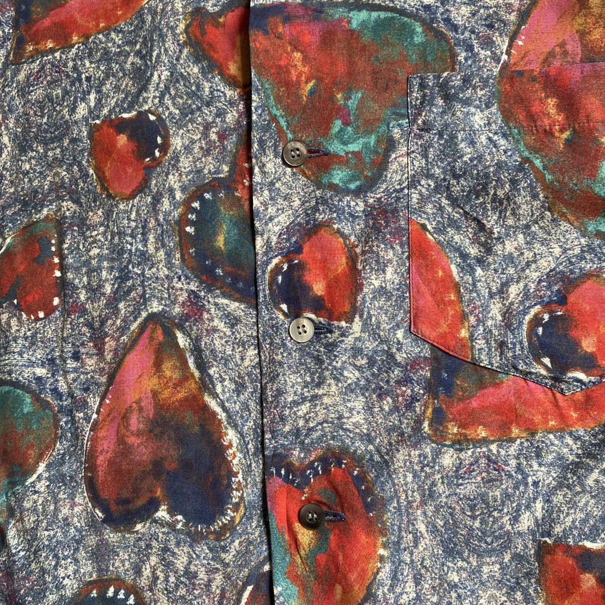 SS03 Runway Hearts Rayon Shirt