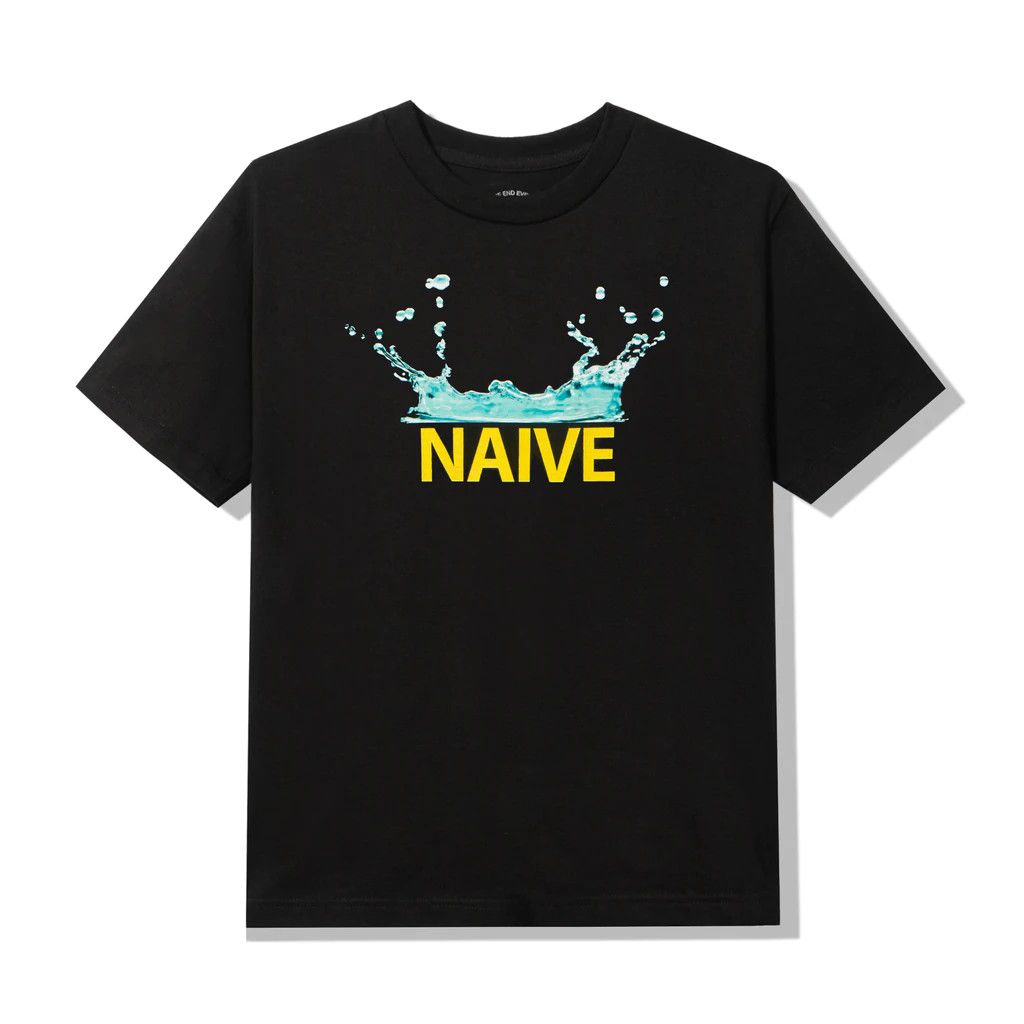 Anti Social Social Club ASSC Naive A Drop In The Bucket Black Tee BAPE FTP FOG VLONE Size US S / EU 44-46 / 1 - 1 Thumbnail