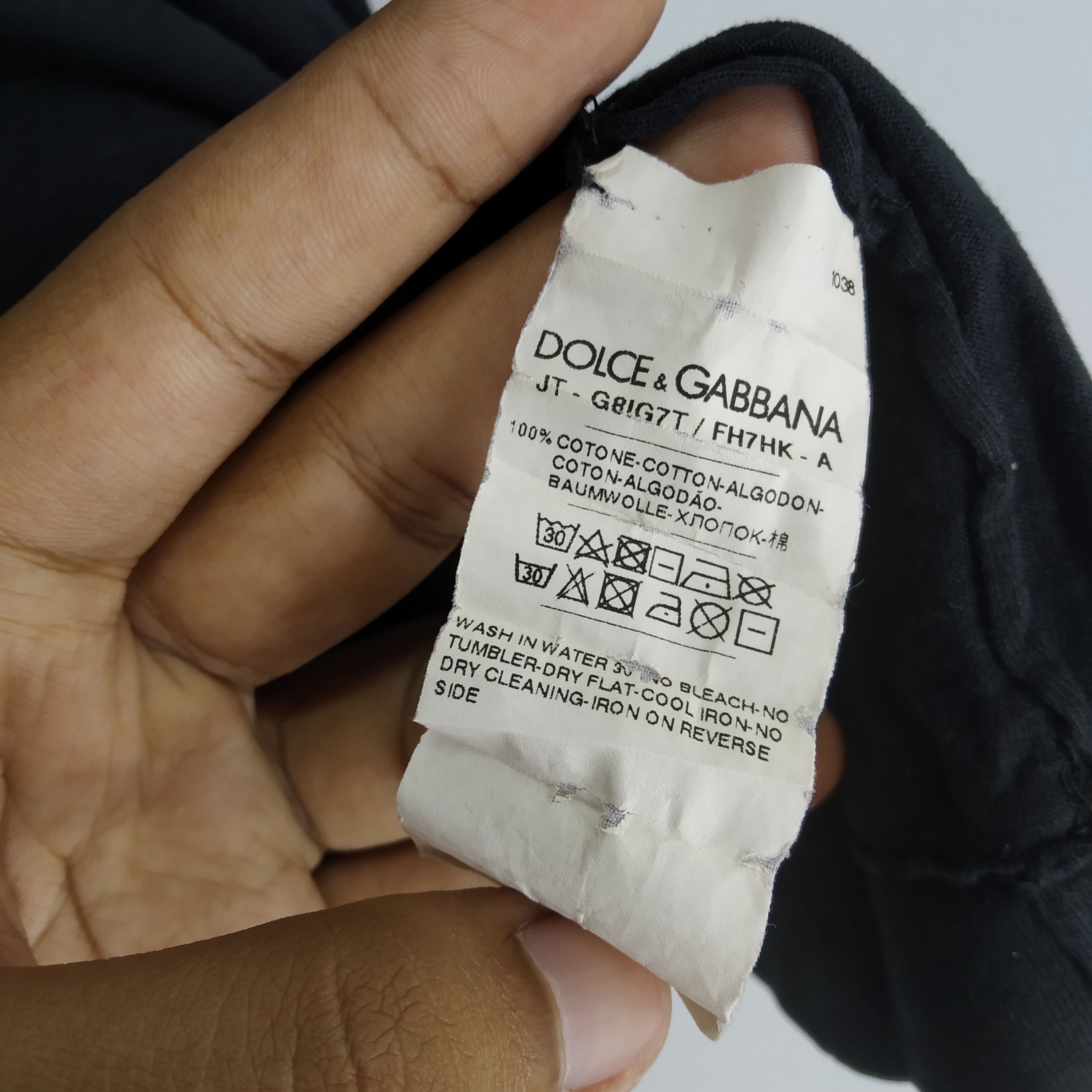 Dolce & Gabbana Vintage Dolce & Gabbana Vote For D&G Design T-shirt Size US M / EU 48-50 / 2 - 8 Thumbnail