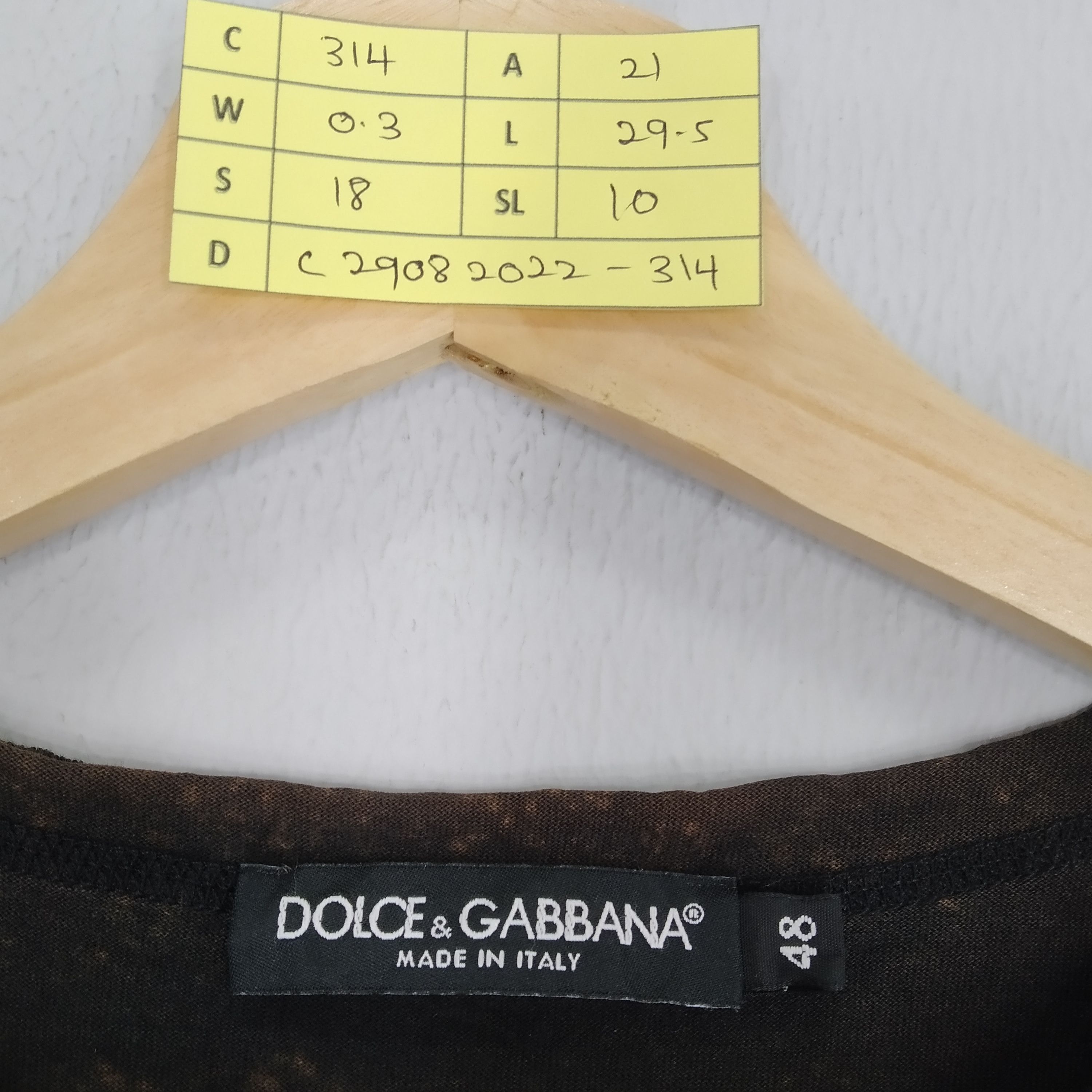 Dolce & Gabbana Vintage Dolce & Gabbana Vote For D&G Design T-shirt Size US M / EU 48-50 / 2 - 9 Thumbnail