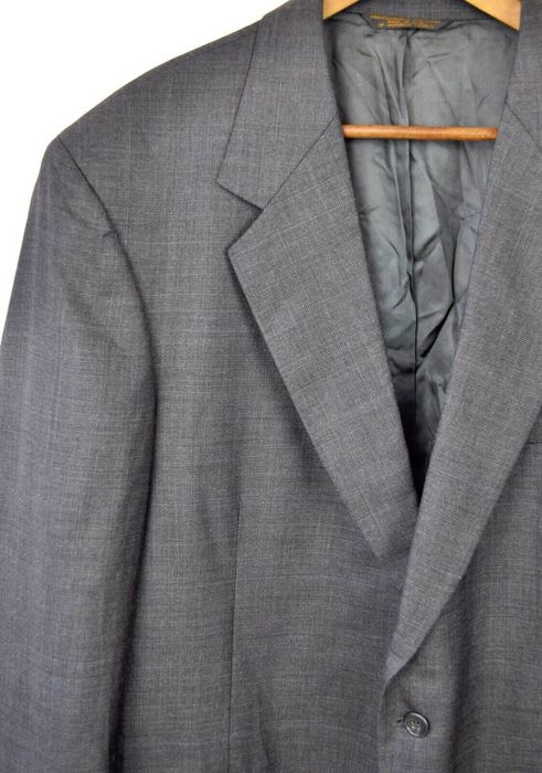 Vintage BOTANY 500 Made in USA Blazer Grey Suit Jacket Sport Wool