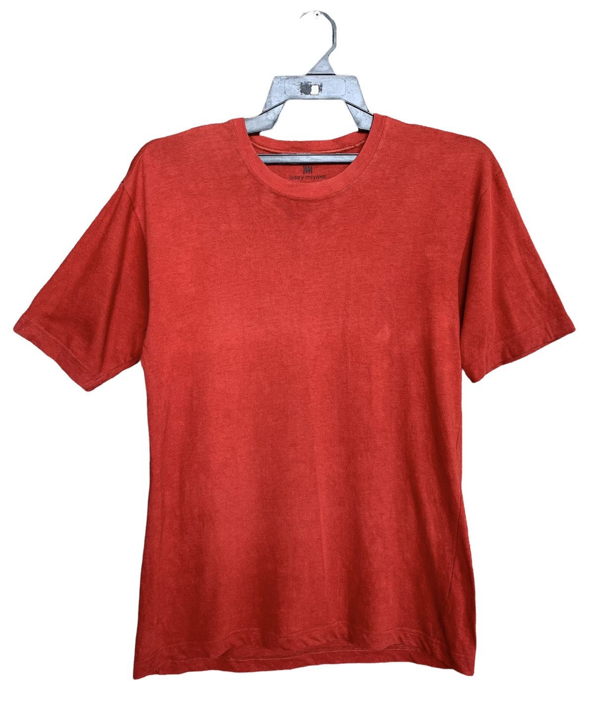Issey Miyake Plain Marron Faded T Shirt