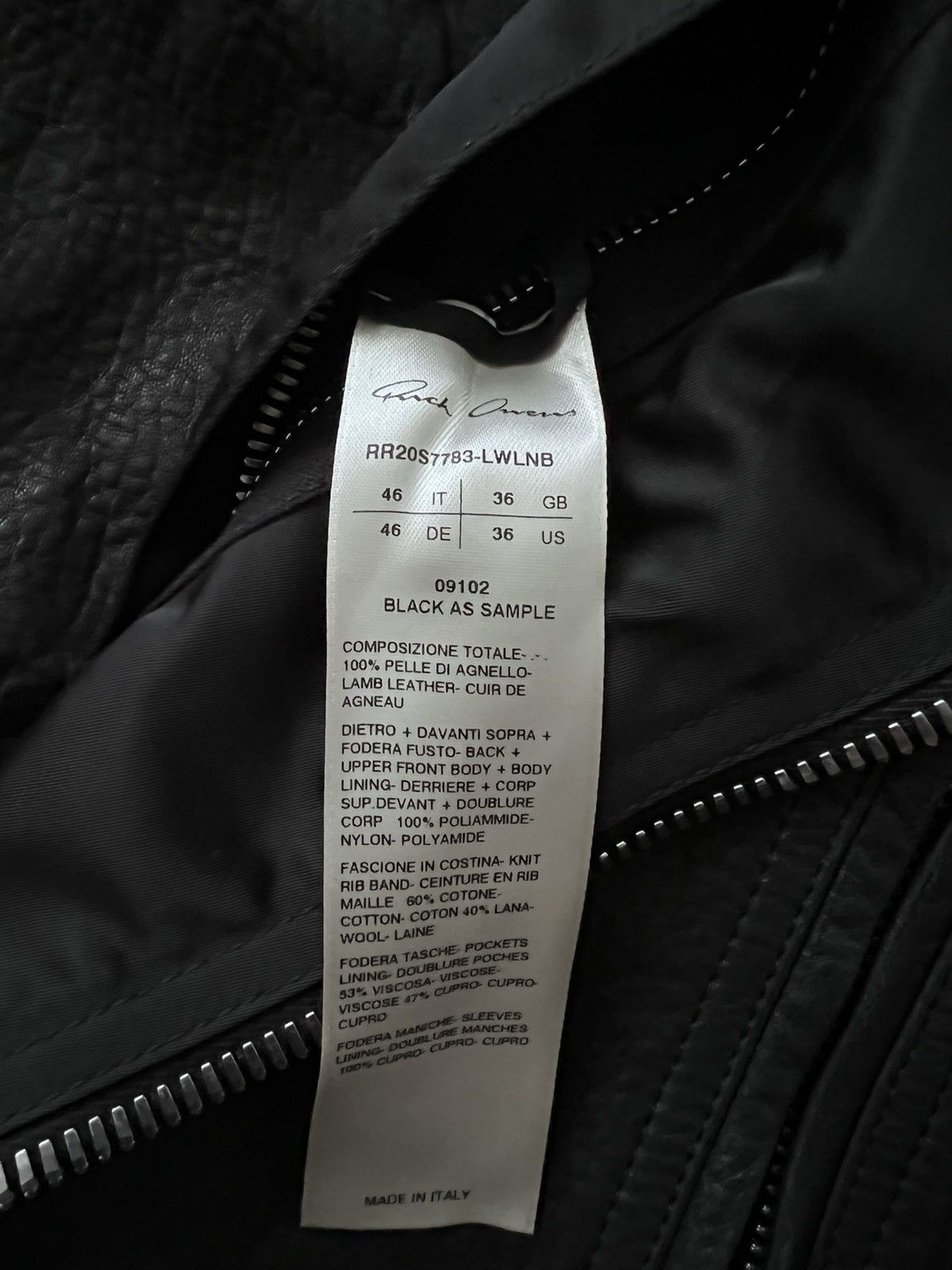 Rick Owens Rick owens ss20 runway glitter jkt sz46 Size US S / EU 44-46 / 1 - 8 Thumbnail