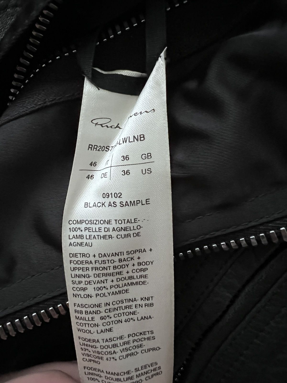 Rick Owens Rick owens ss20 runway glitter jkt sz46 Size US S / EU 44-46 / 1 - 7 Thumbnail