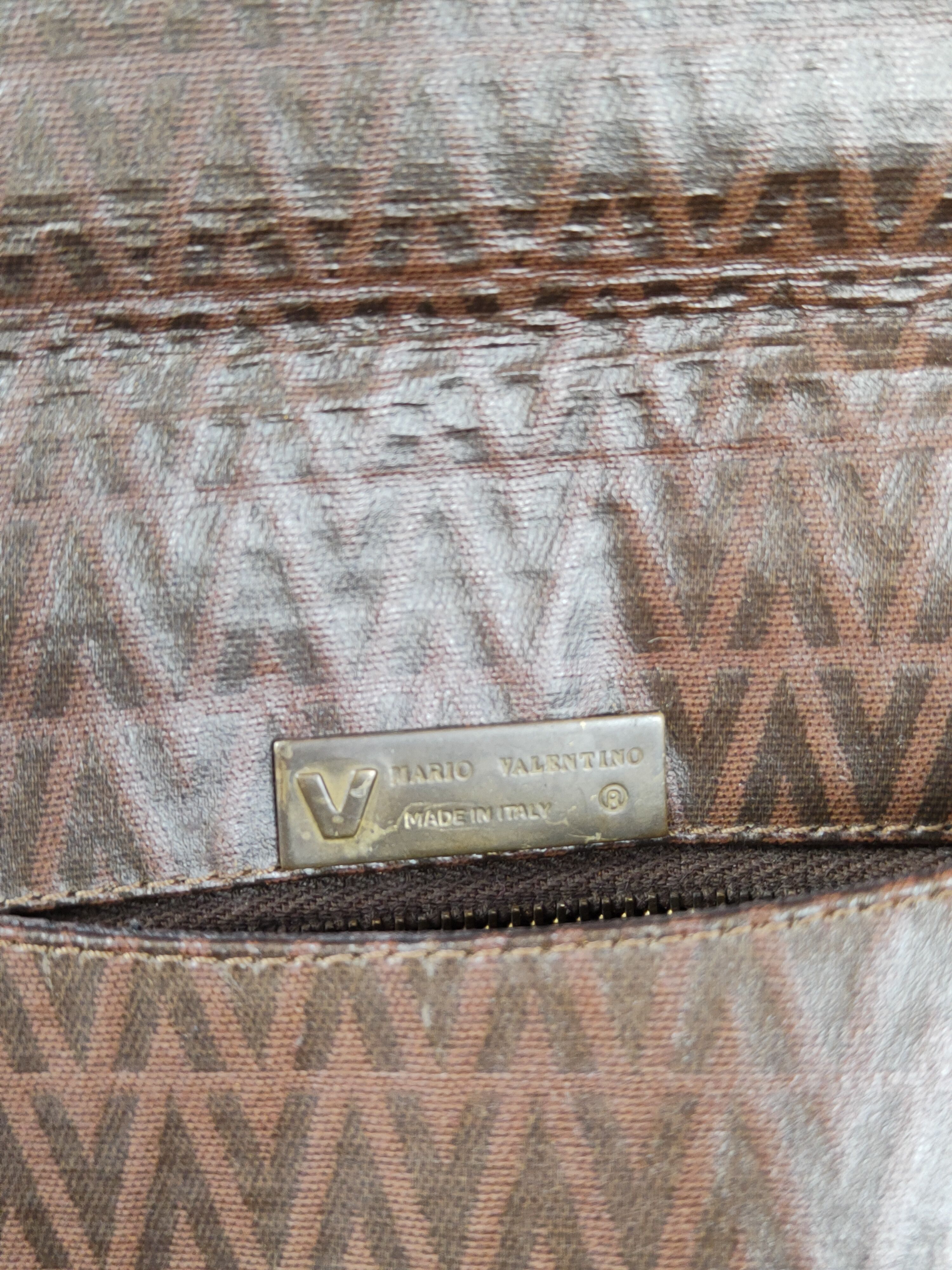 Mario Valentino Mario Valentino vintage monogram Sling Bag #SB016 Size ONE SIZE - 19 Thumbnail