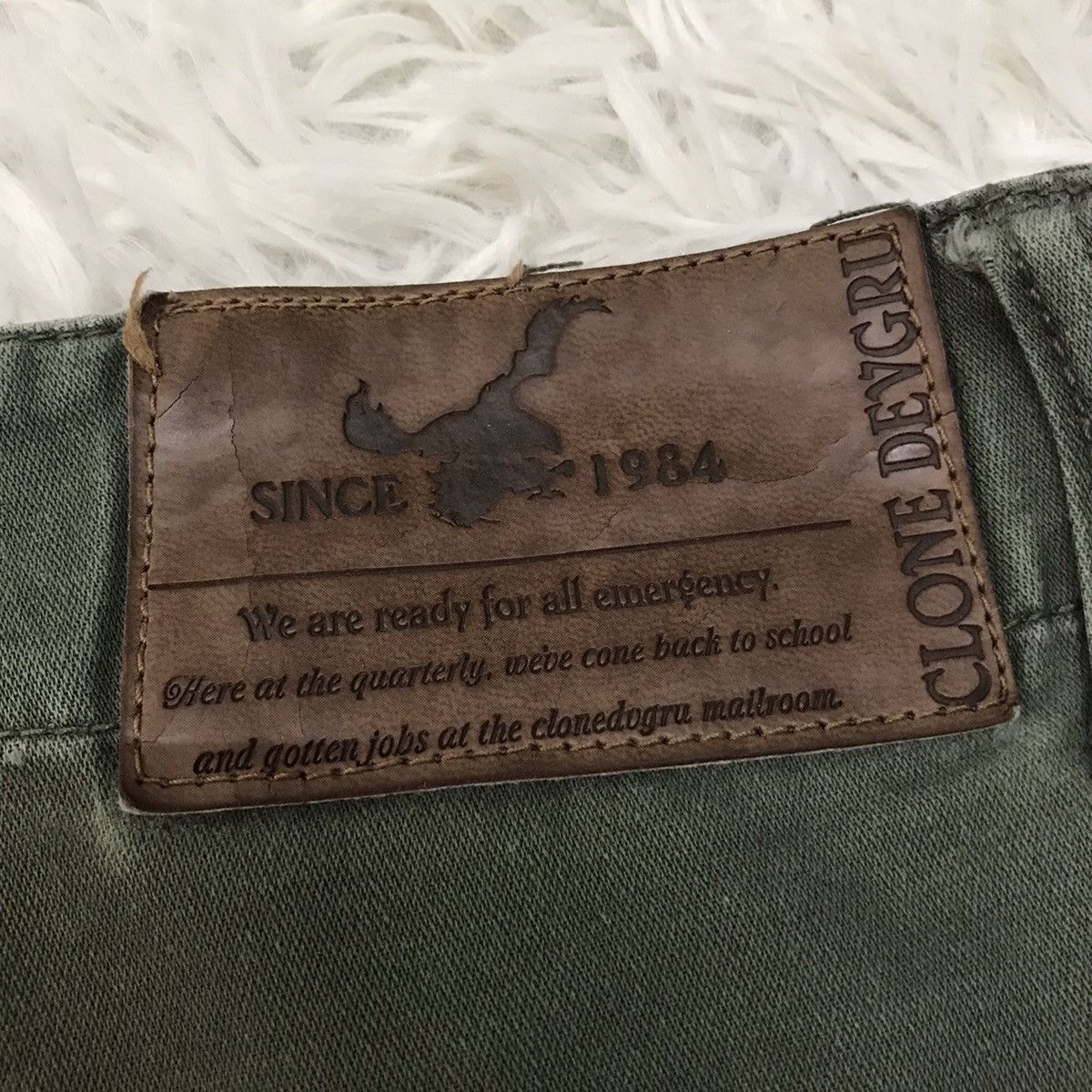 Japanese Brand Clone Devru Cargo Pant Size US 35 - 14 Thumbnail